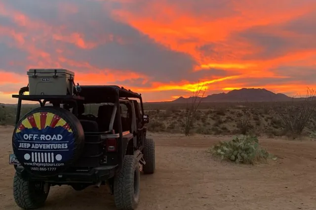 Sonoran Desert Sunset Jeep Tour