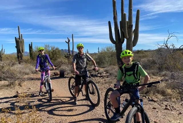 Sonoran Desert Private Guided Mountain Bike Tour