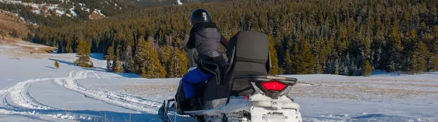 Snowmobiling