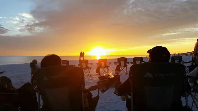 Destin Beach Bonfire