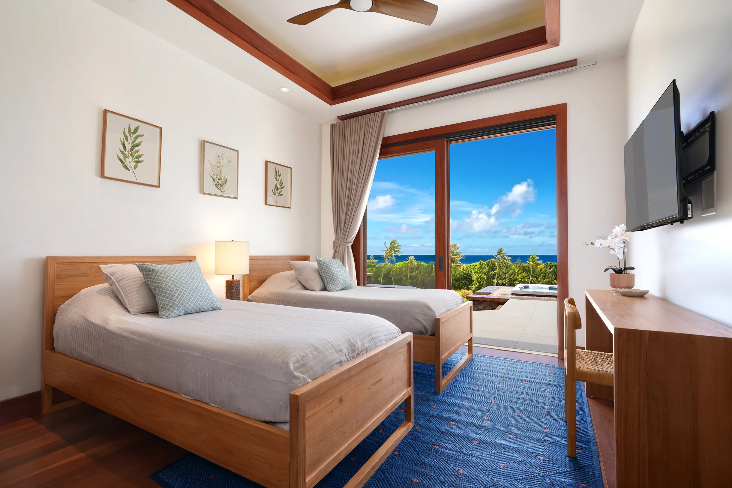 Kauai Oasis Luxe Ocean View, Pool SPA AC Sleep22 #4