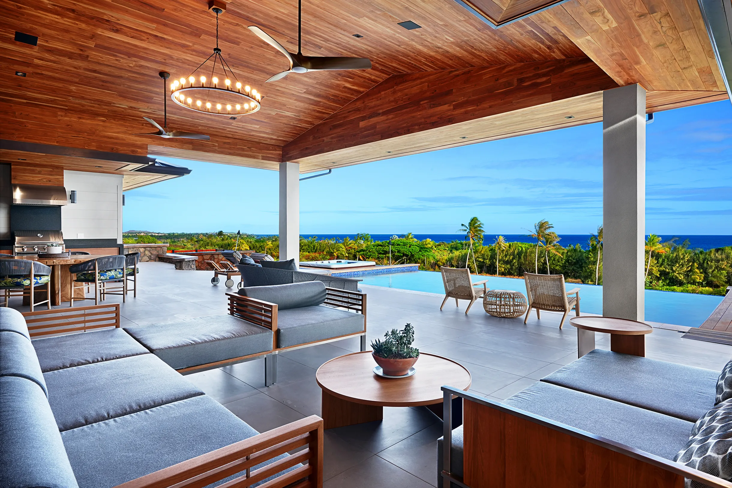 Kauai Oasis Luxe Ocean View, Pool SPA AC Sleep22 #19