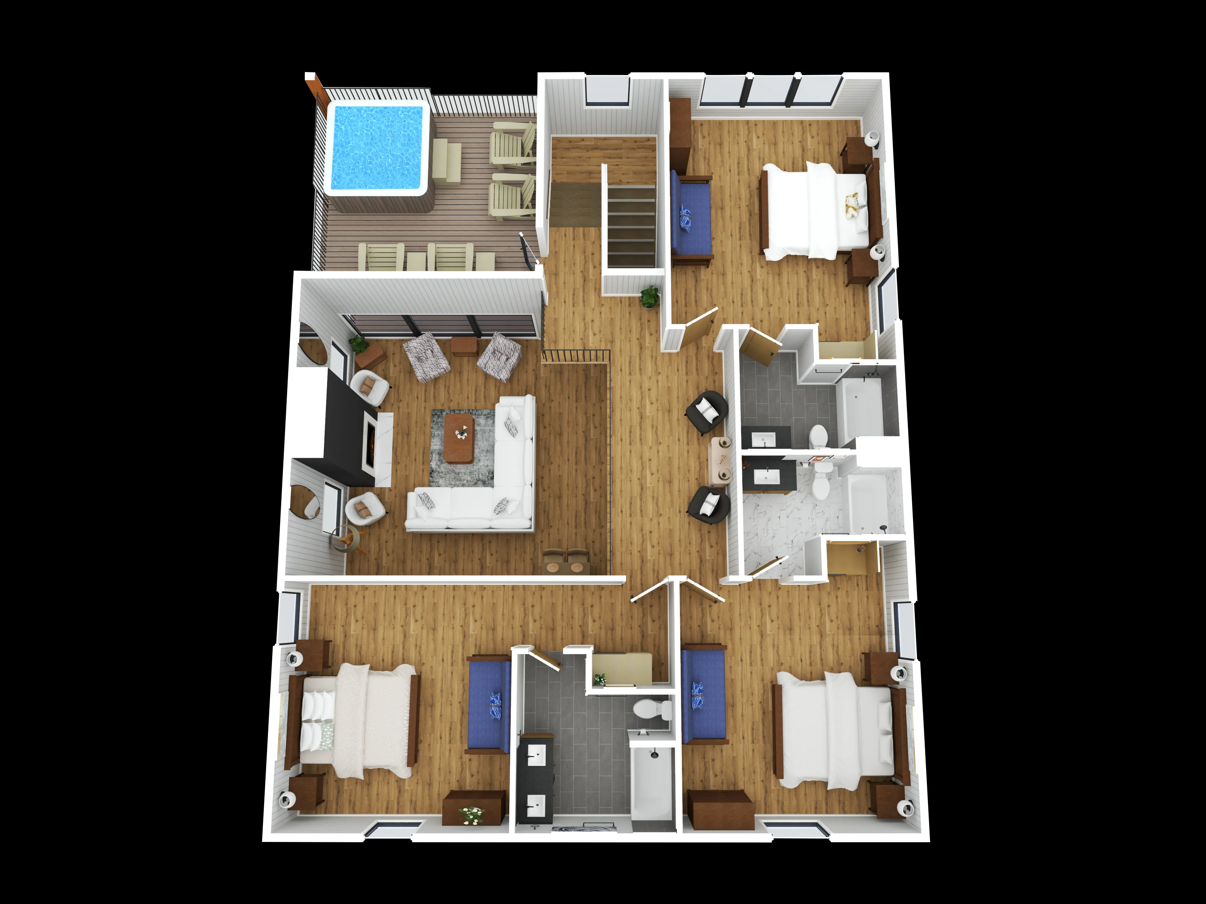 See floor plans