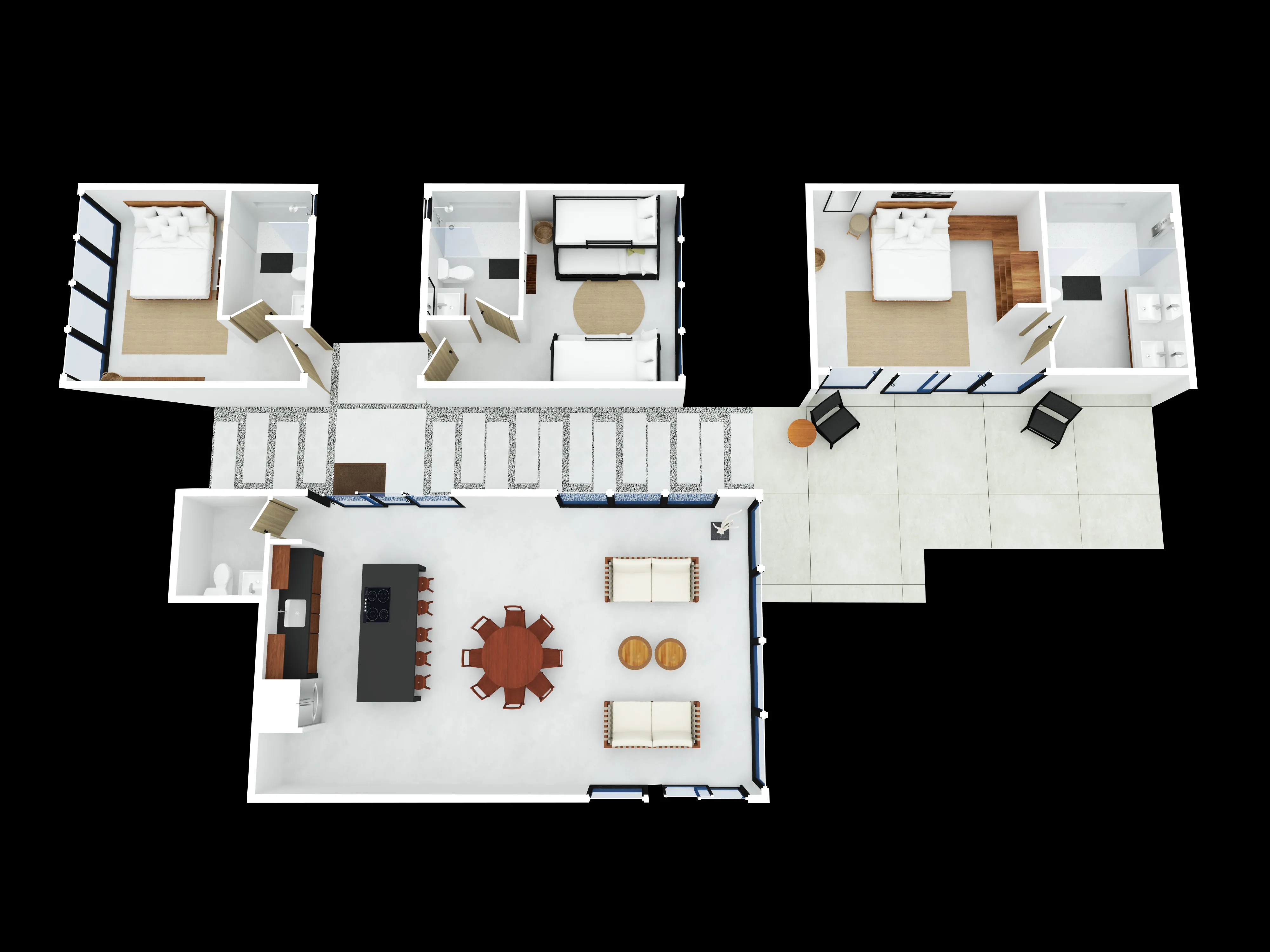 See floor plans