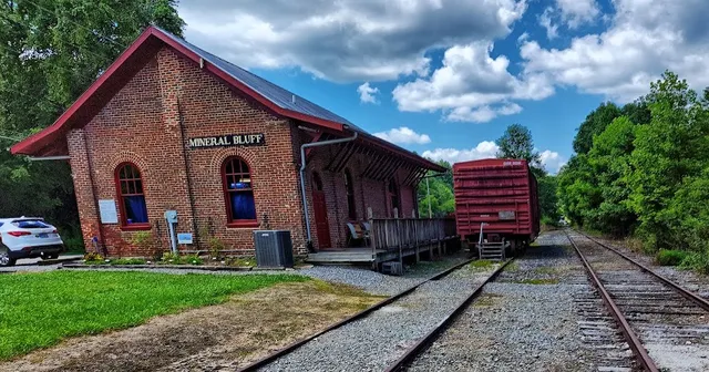 Historic Mineral Bluff Depot