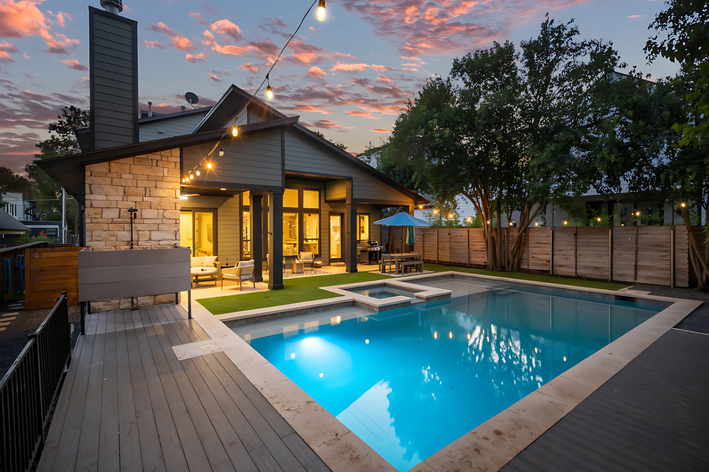 Zilker Home with Heated Pool, Hot Tub, Walkable #46