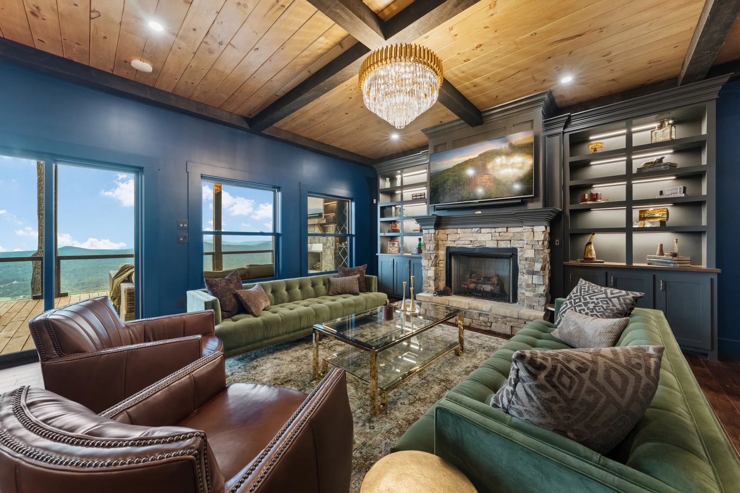 Blue Ridge Luxe, 180 Mtn Views, Sunsets, Sauna, Spa #110