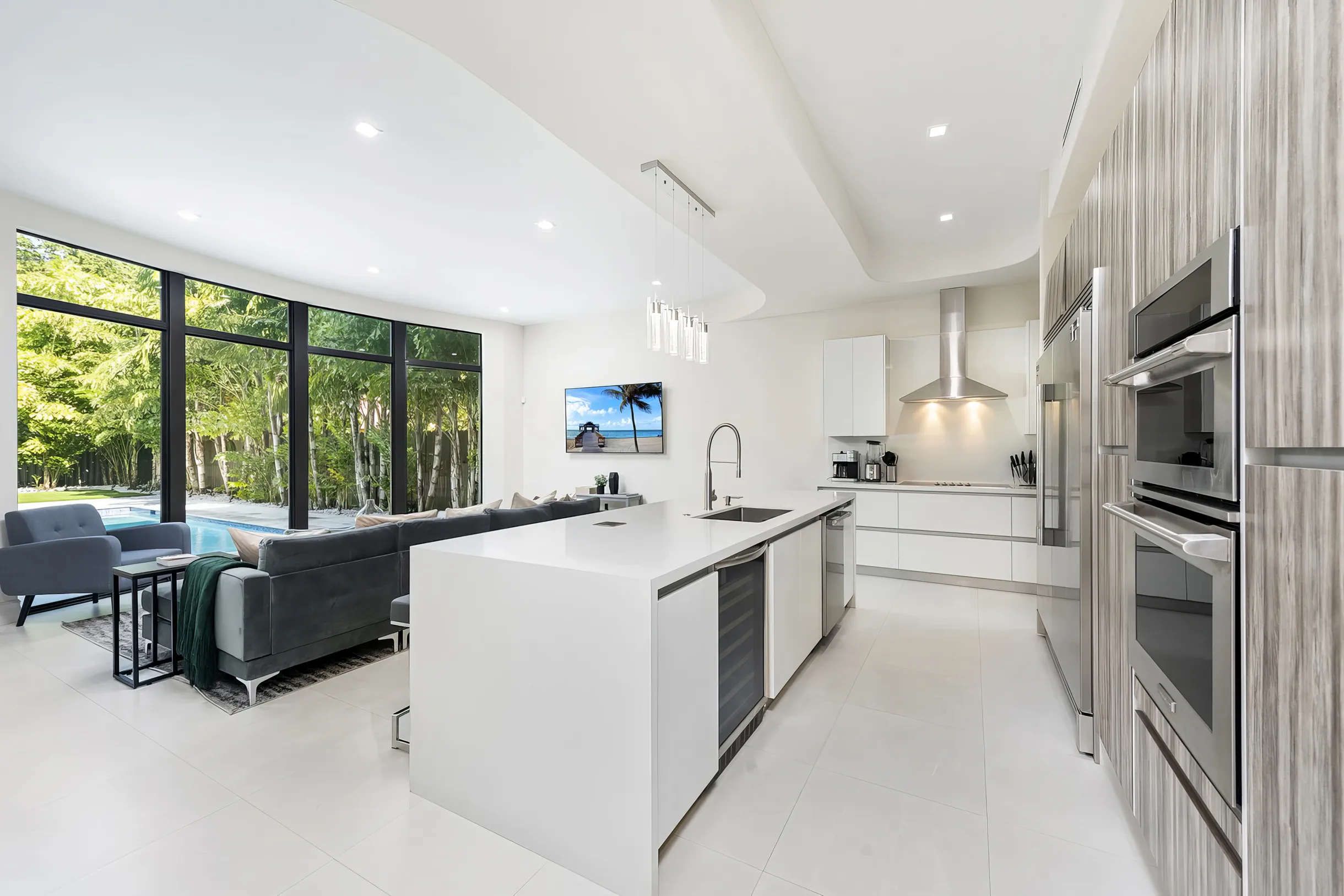 Modern Mediterranean Villa w/ Pool & Games #6