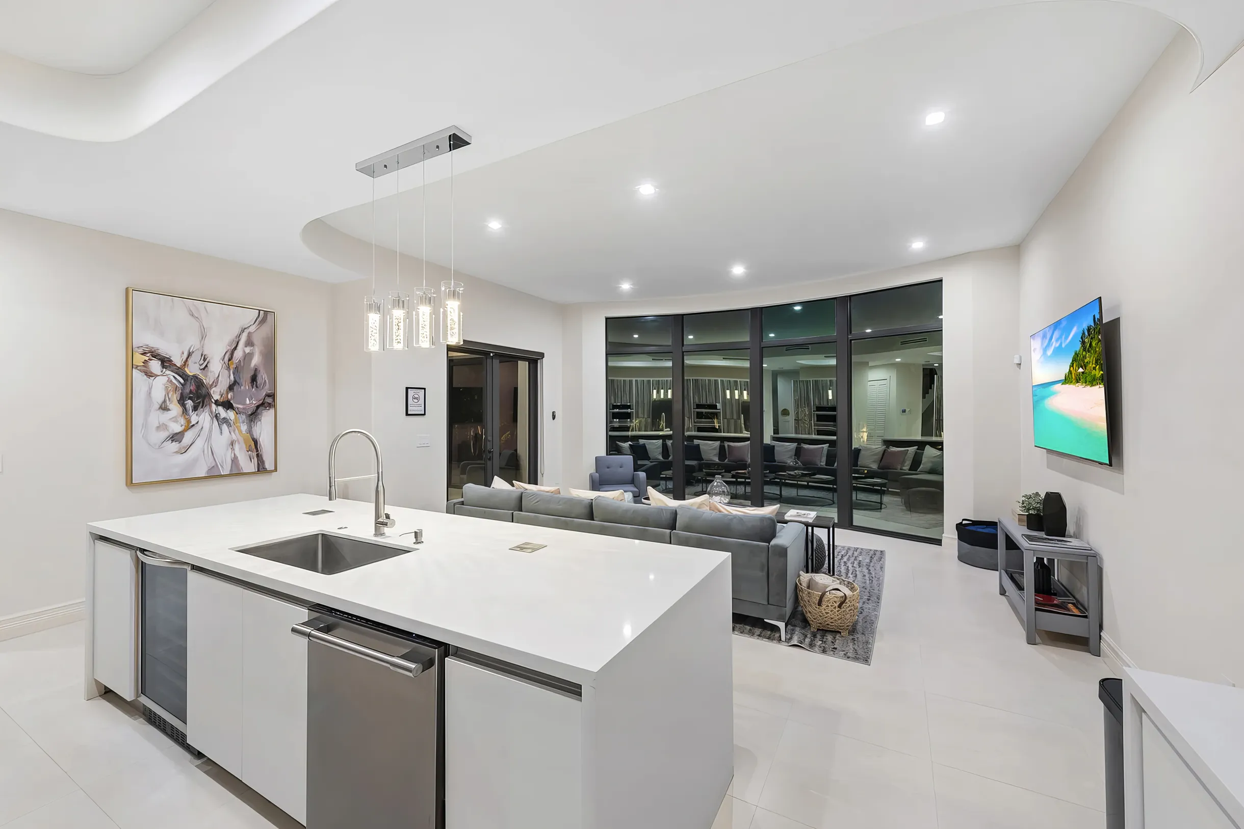 Modern Mediterranean Villa w/ Pool & Games #33