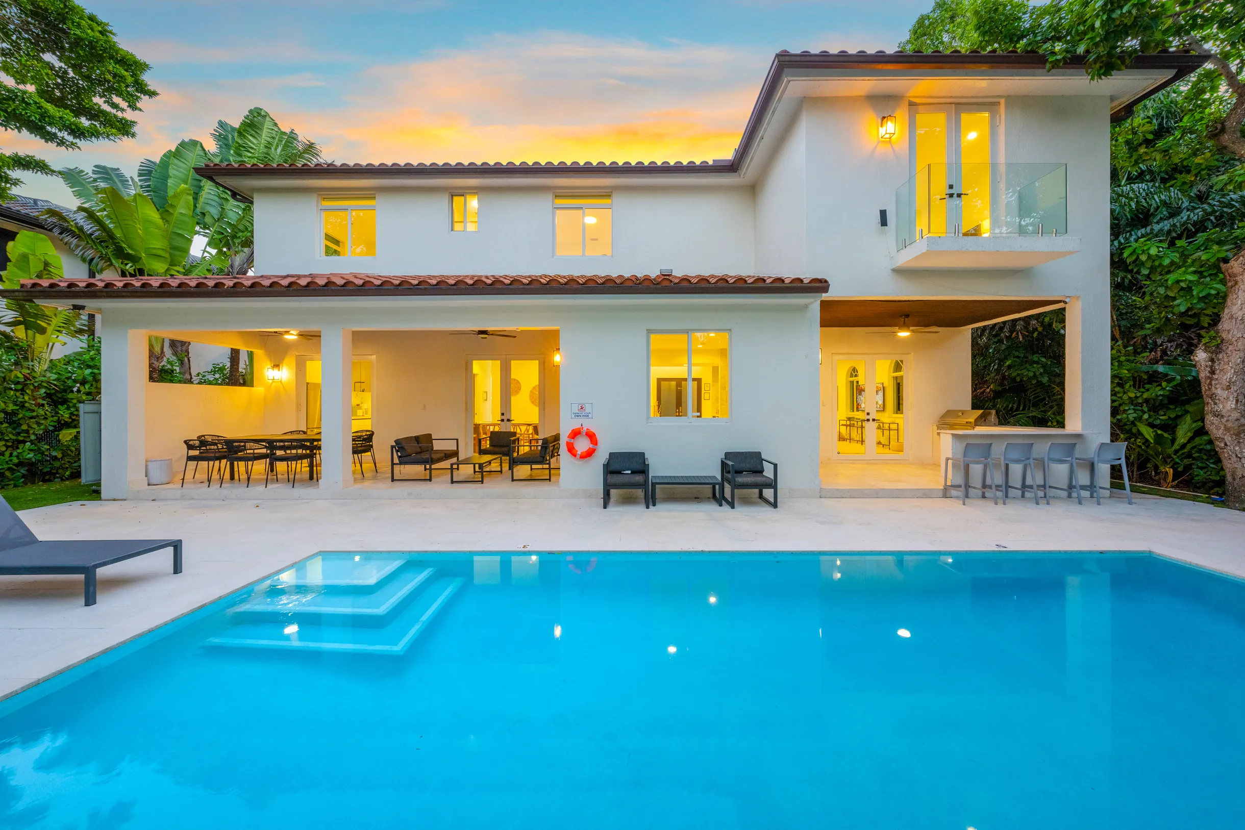 New Lux Modern w/ Pool, Jacuzzi, Billiards, B-ball #43