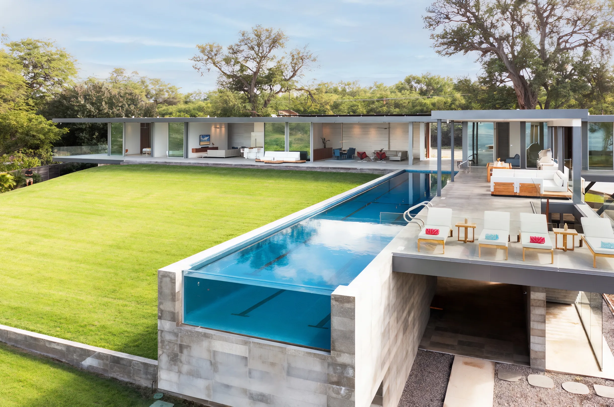 Puako’s Ocean Edge Modern Estate #67