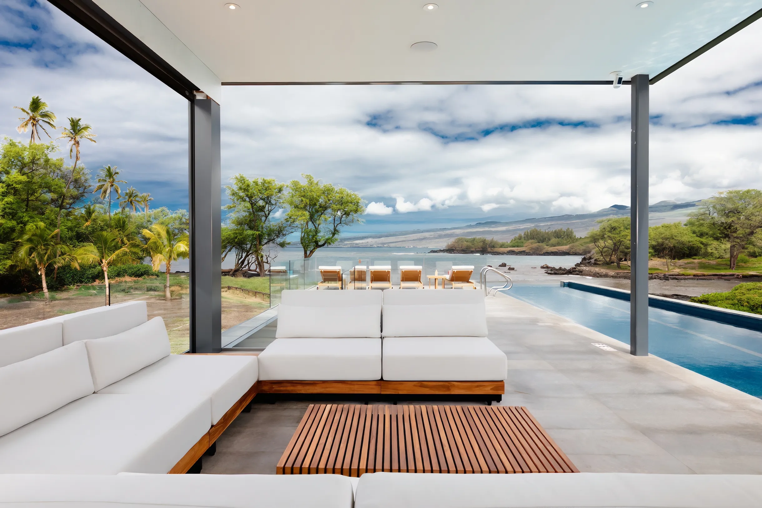 Puako’s Ocean Edge Modern Estate #63