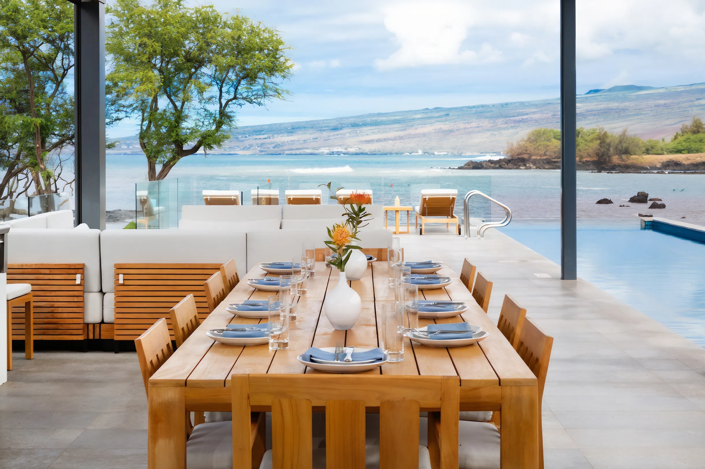 Puako’s Ocean Edge Modern Estate #59