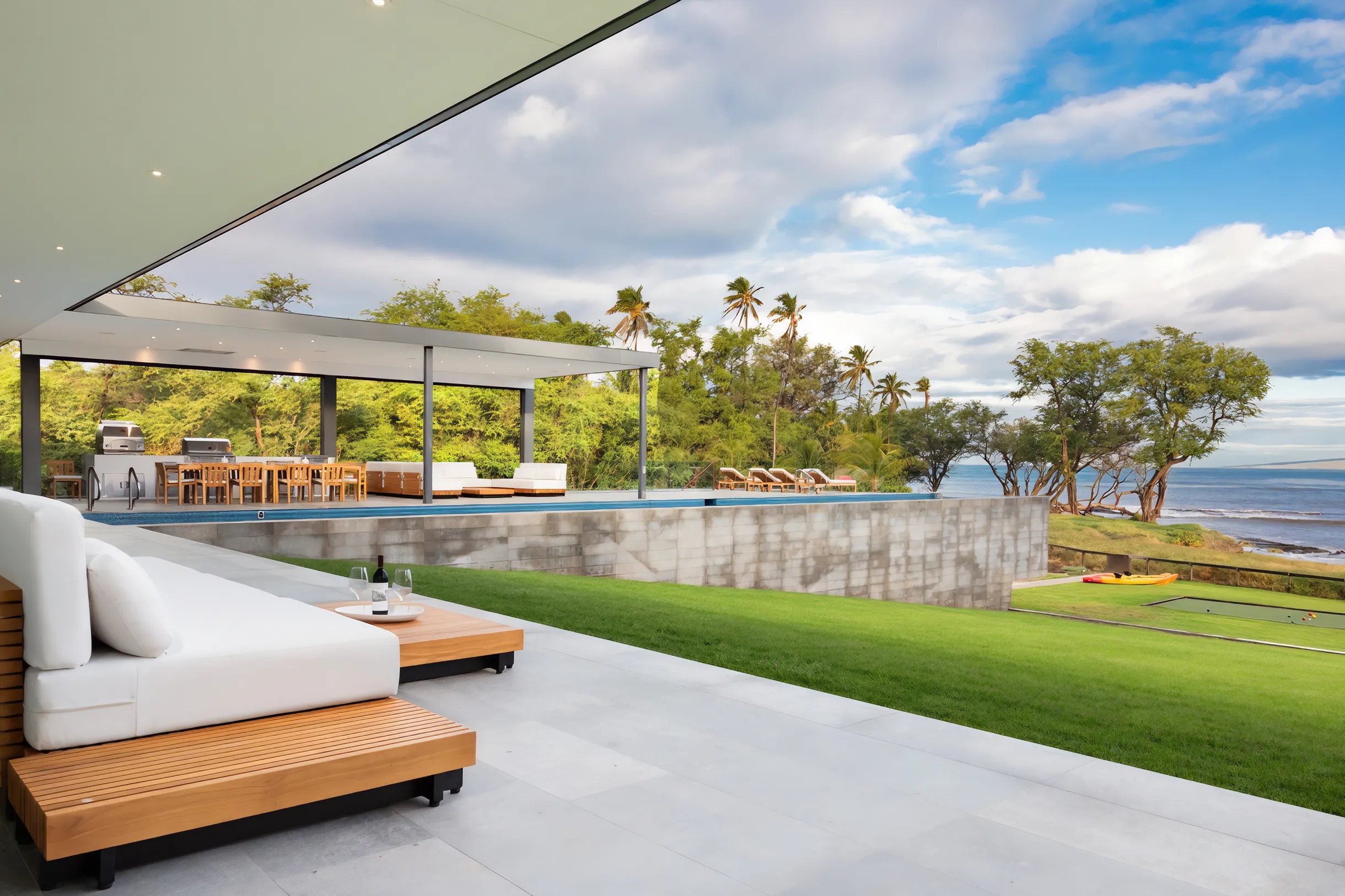 Puako’s Ocean Edge Modern Estate #69