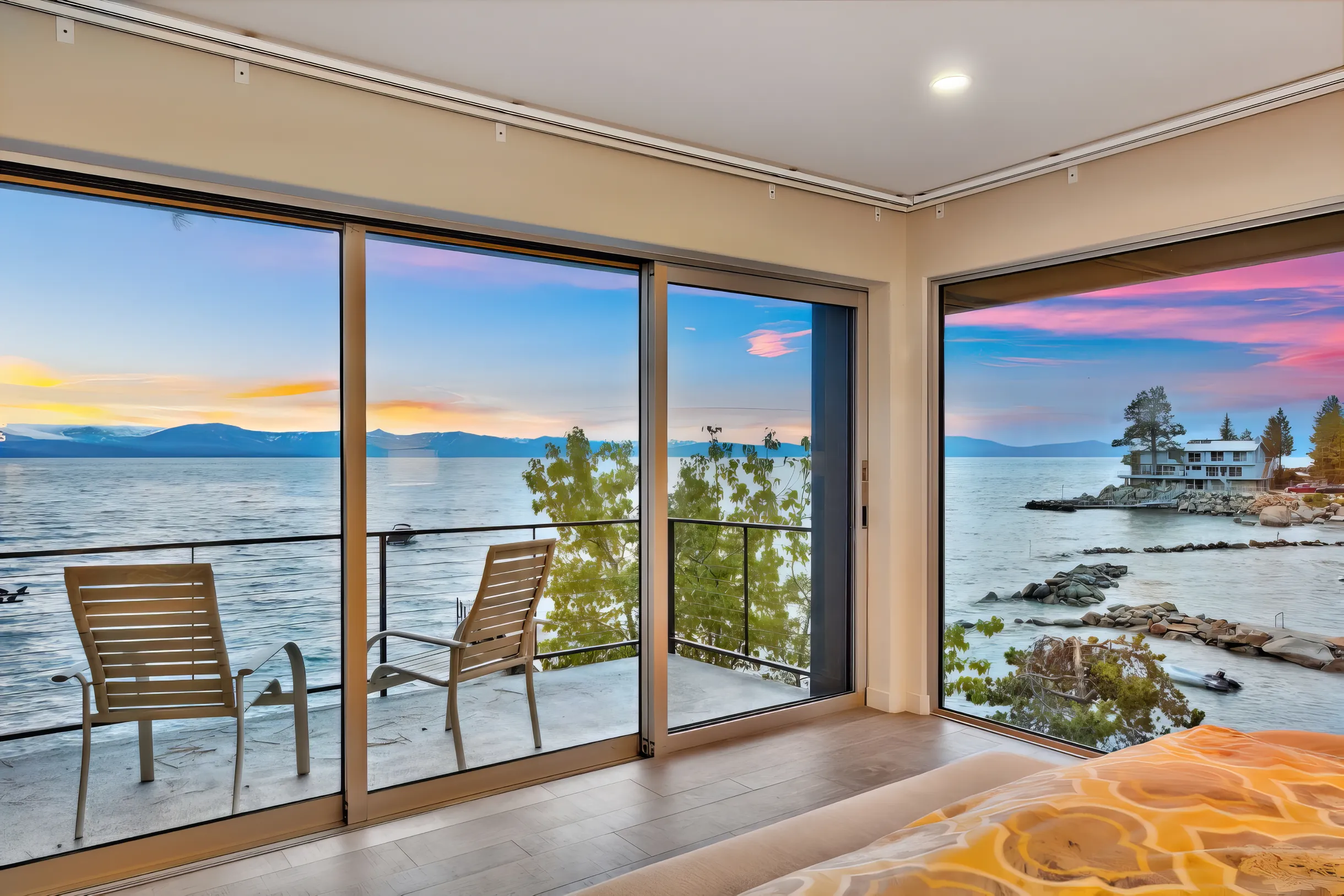 Lake Tahoe lakefront Home of the Stars Lx96 #17