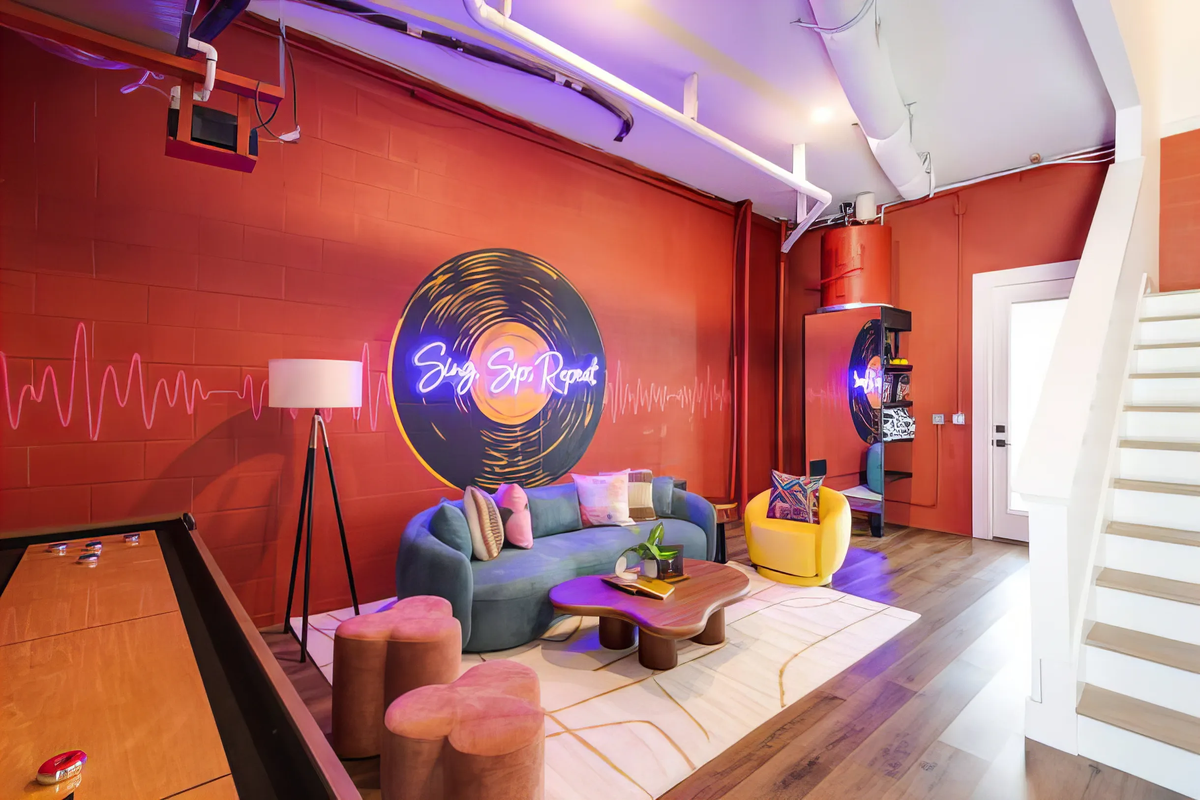 “The Art Haus” | Karaoke • Pool • Pickleball #11