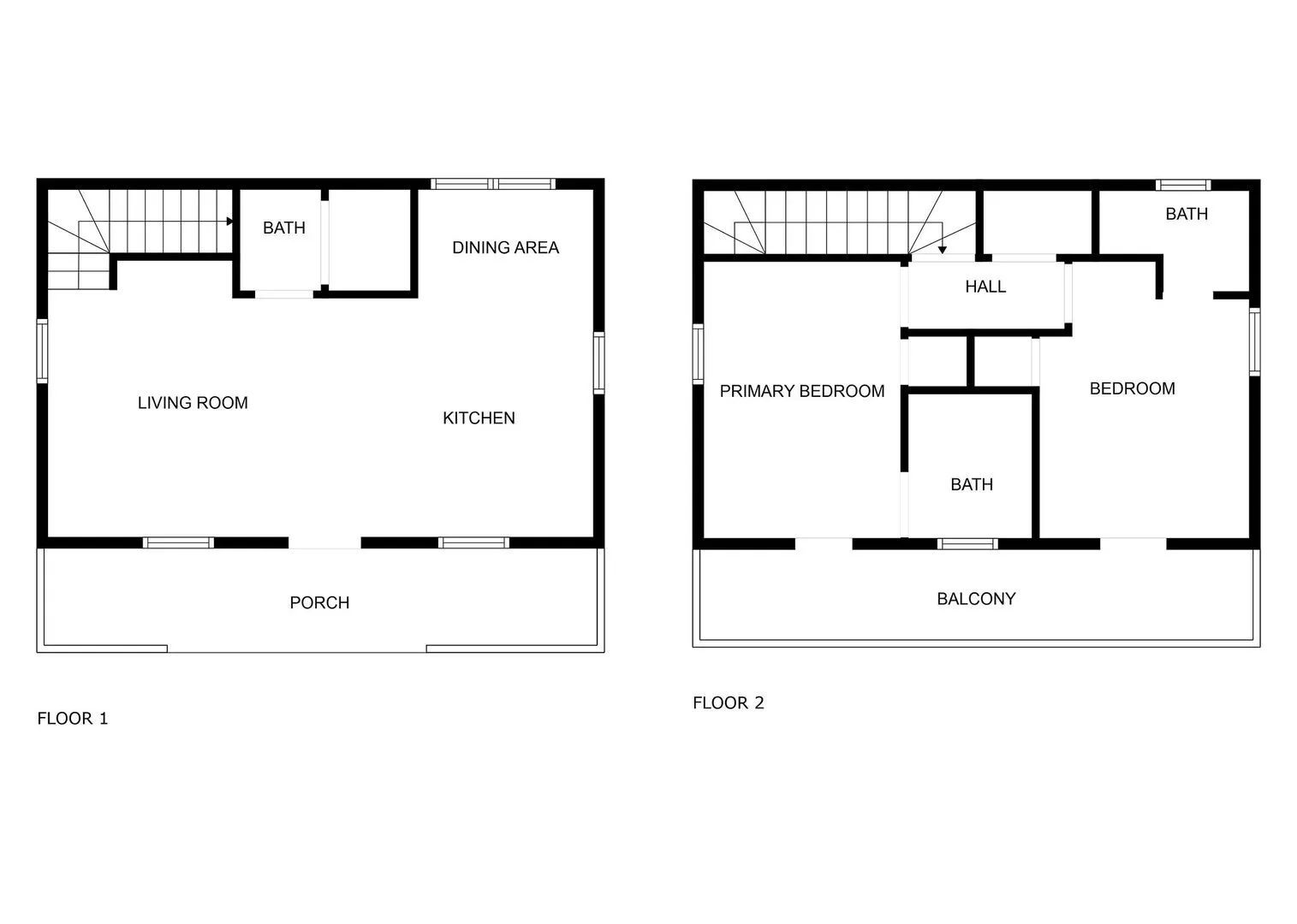 See floor plans