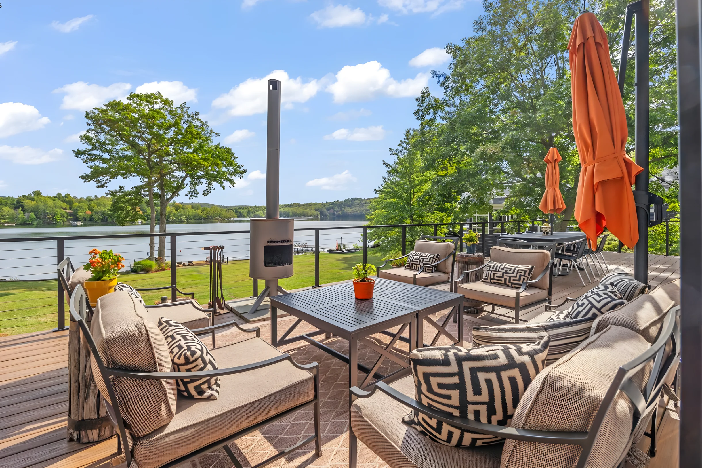 Lake Front • Private Beach • Deck & Dock • Golf #23