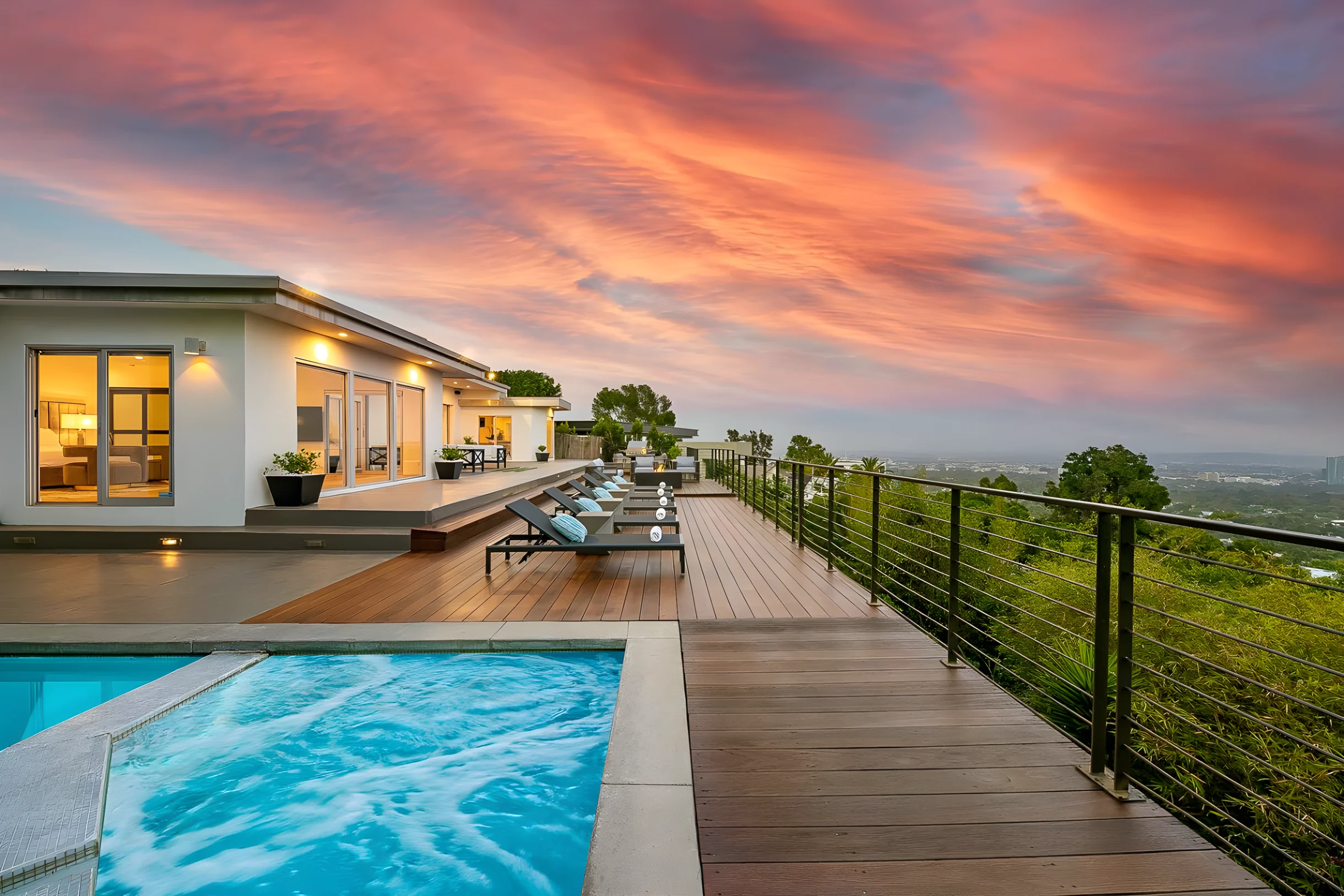 Stunning Modern Estate in BH | Pool, Spa, & Views #34
