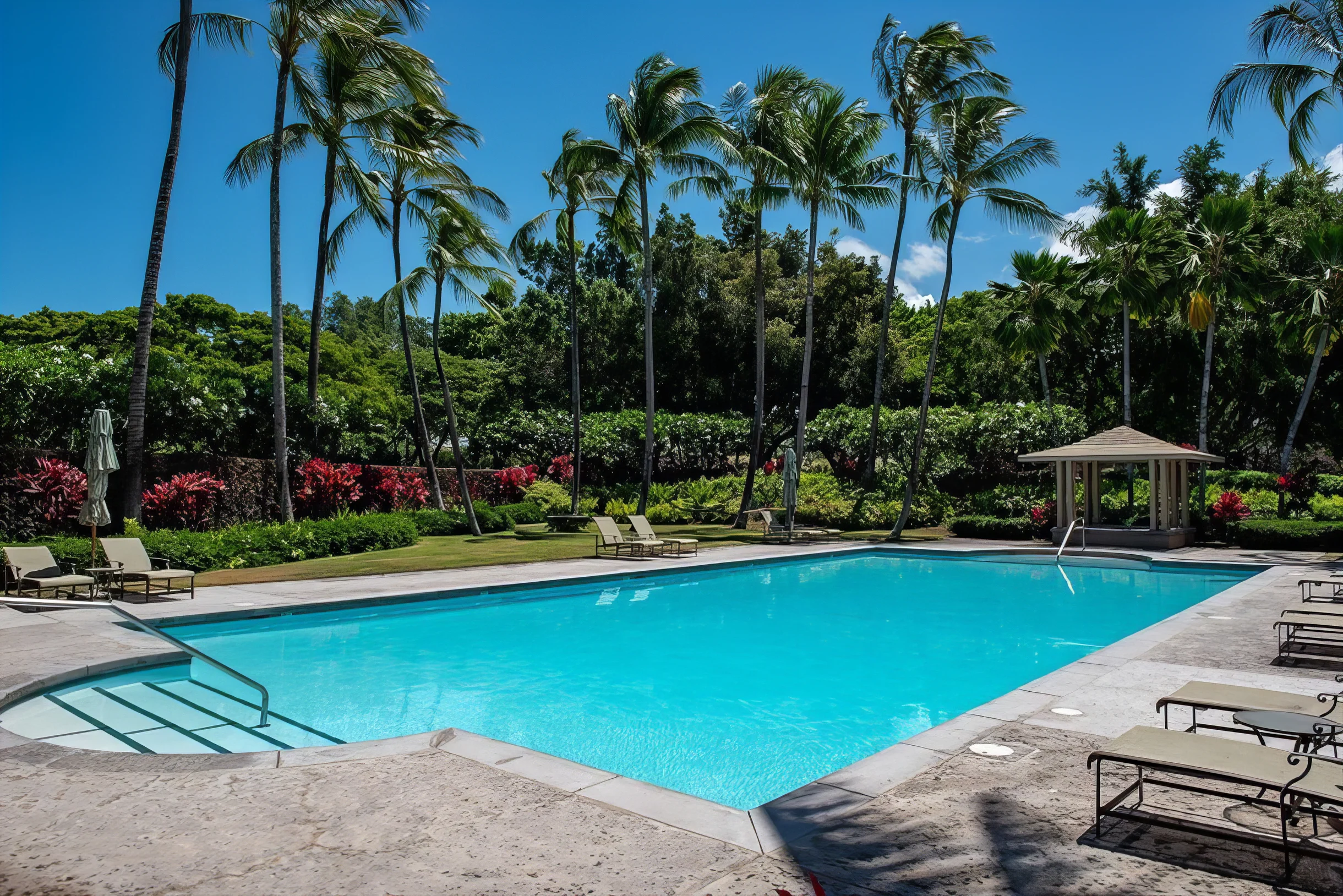 3BD Palm Villa (130B) at Hualalai Resort #16