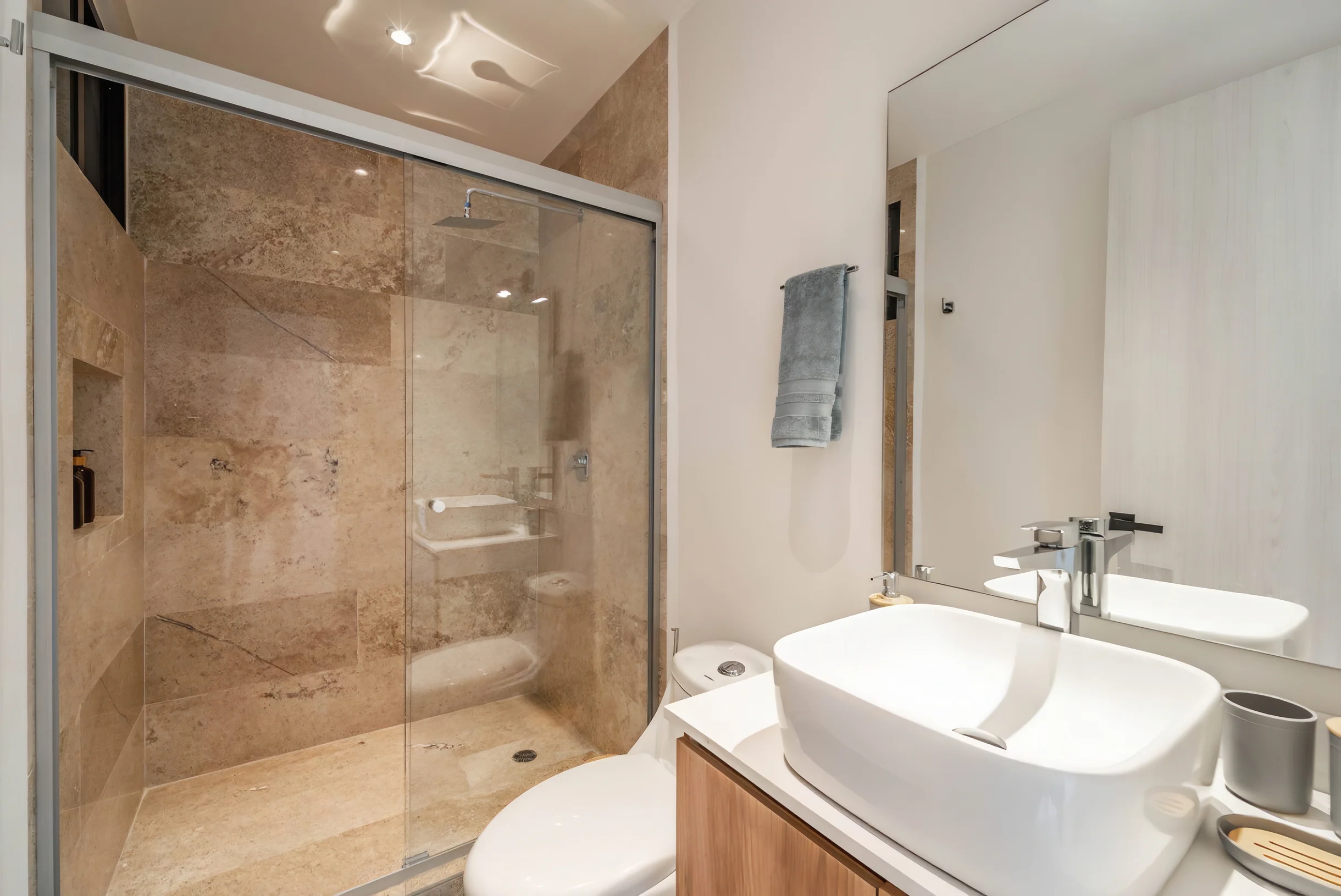 King Studio w/ Balcony, Rooftop Pool | Aldea Zama #10