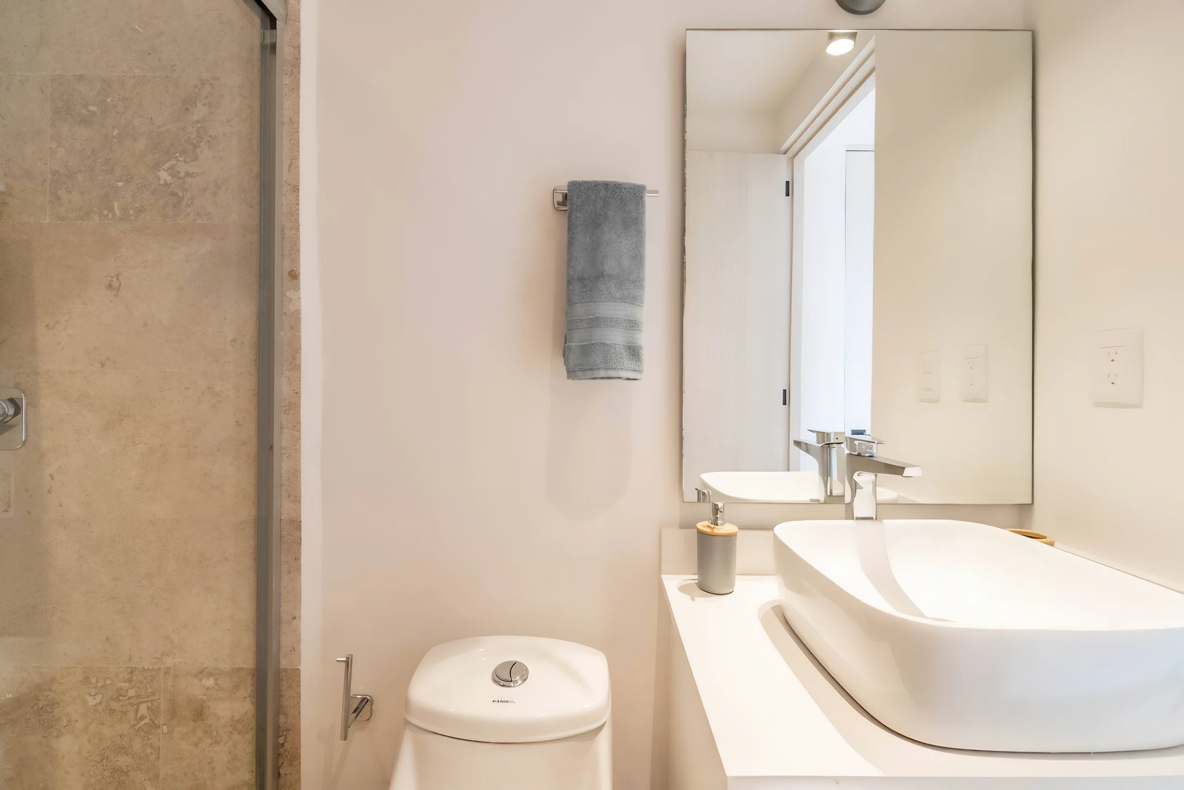 King Studio w/ Balcony, Rooftop Pool | Aldea Zama #26