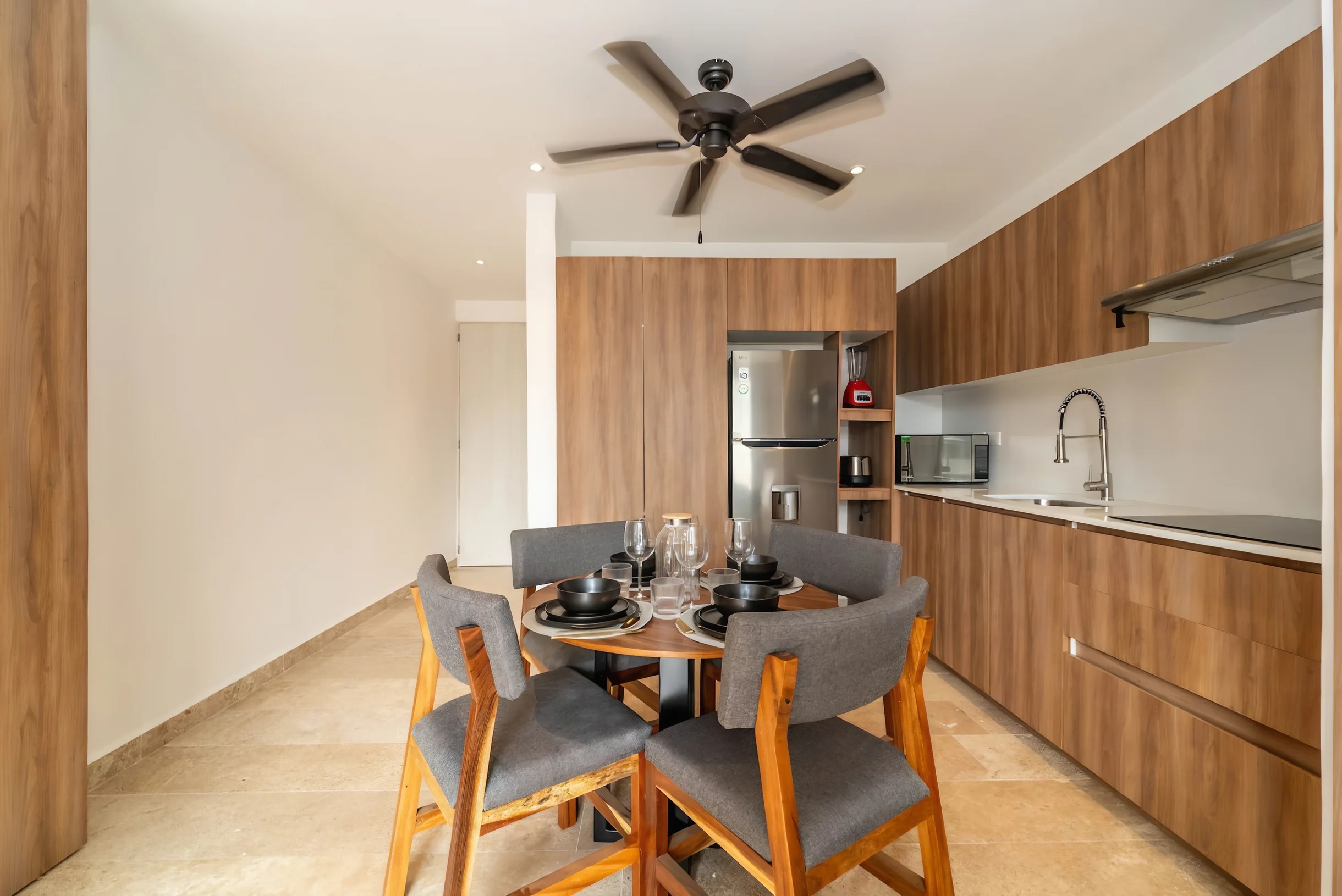 King Studio w/ Balcony, Rooftop Pool | Aldea Zama #21