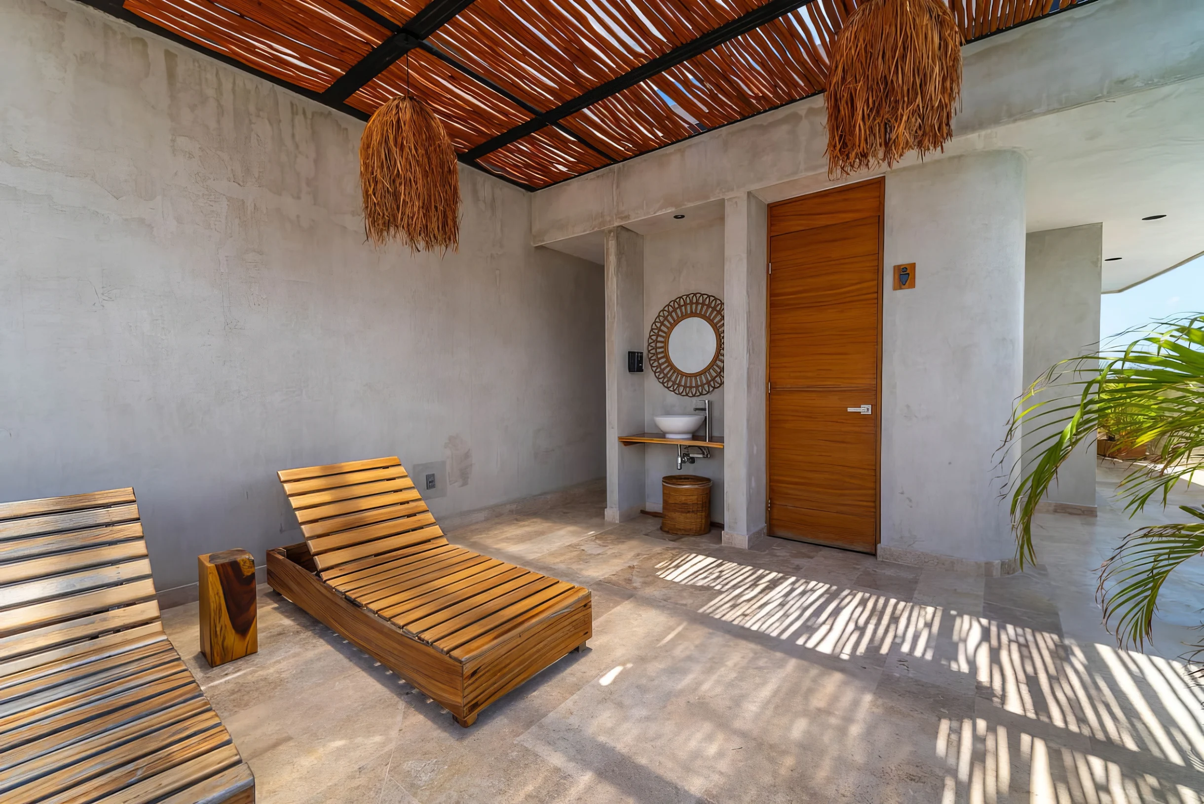 2 BR w/ Direct Walk-out to Pool + Sauna, Gym #8