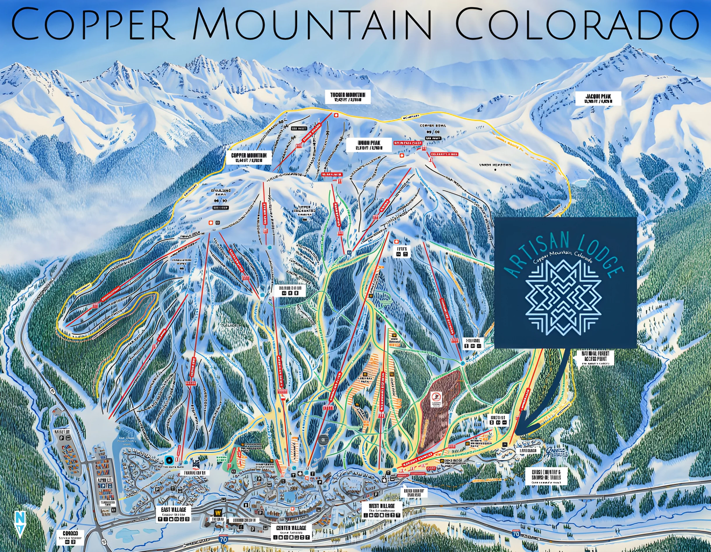 Wander Copper Mountain Slopes #44