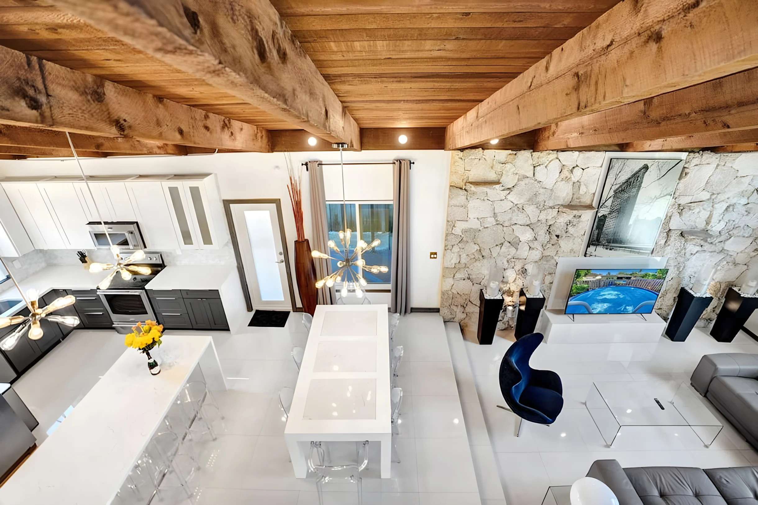 Mid-Century Chic | Pool & Hot Tub | Skyview Loft #34