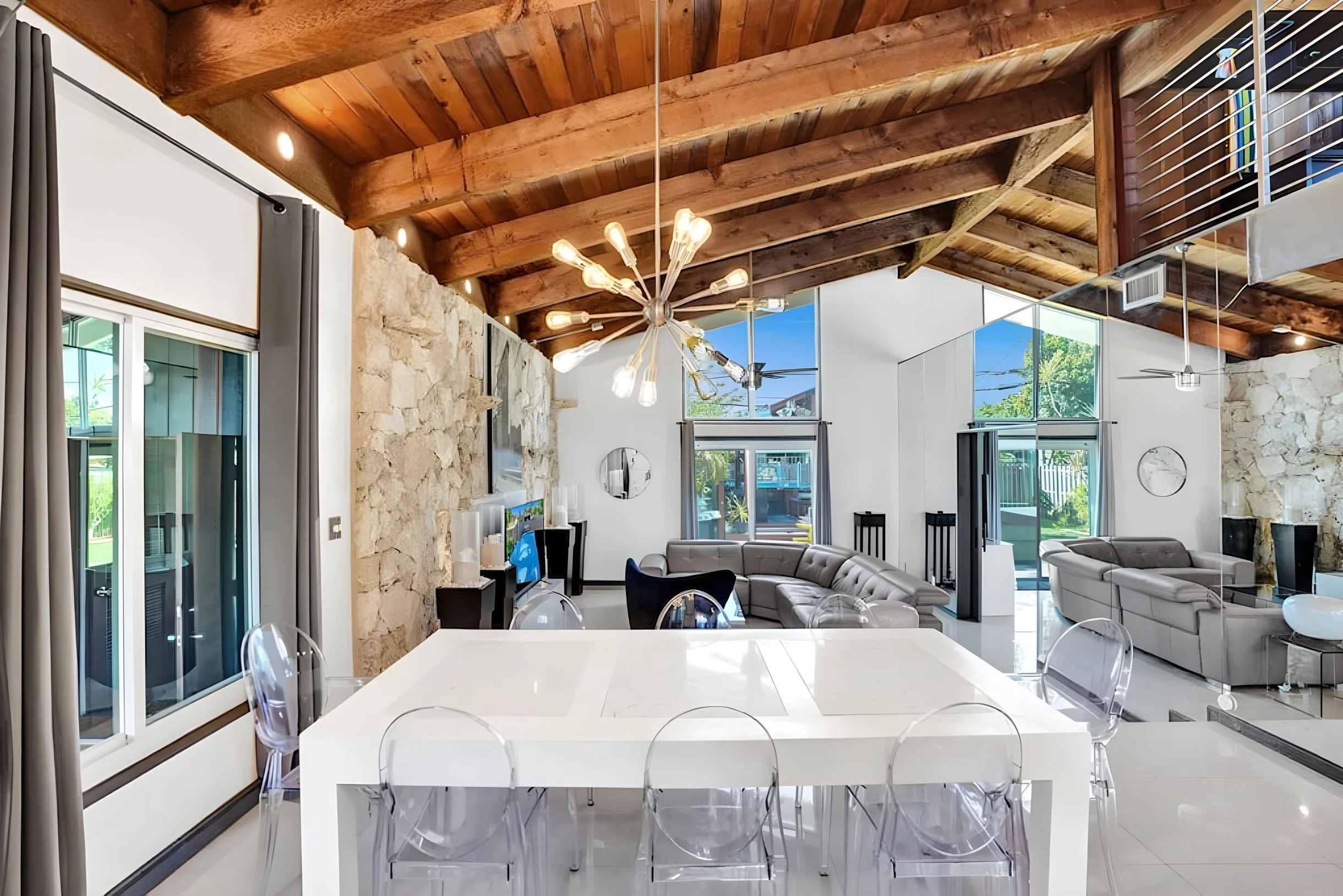 Mid-Century Chic | Pool & Hot Tub | Skyview Loft #16