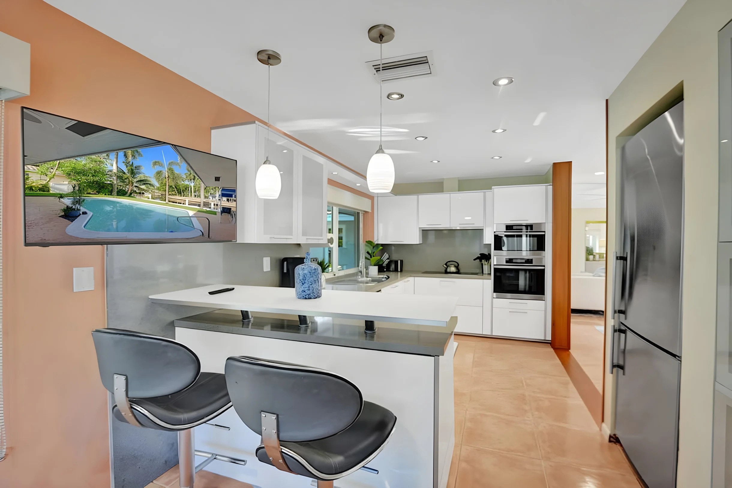 Waterfront Serenity | Heated Pool & BBQ | Koi Pond #35