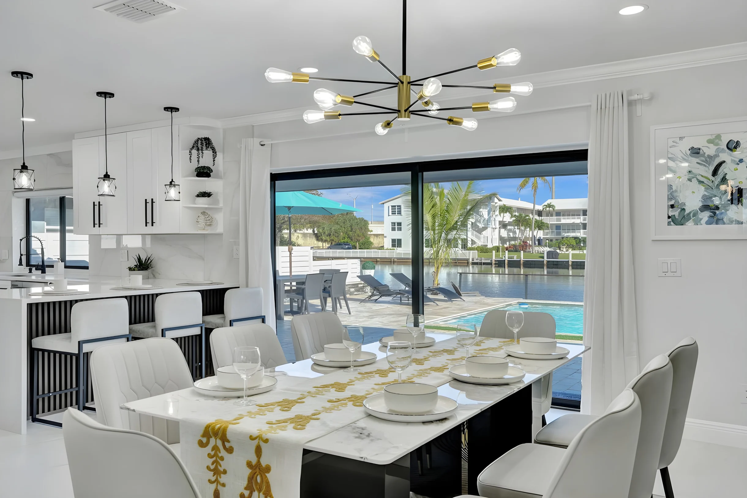 Waterfront Escape w Pool, Dockside Lounge & Games #13