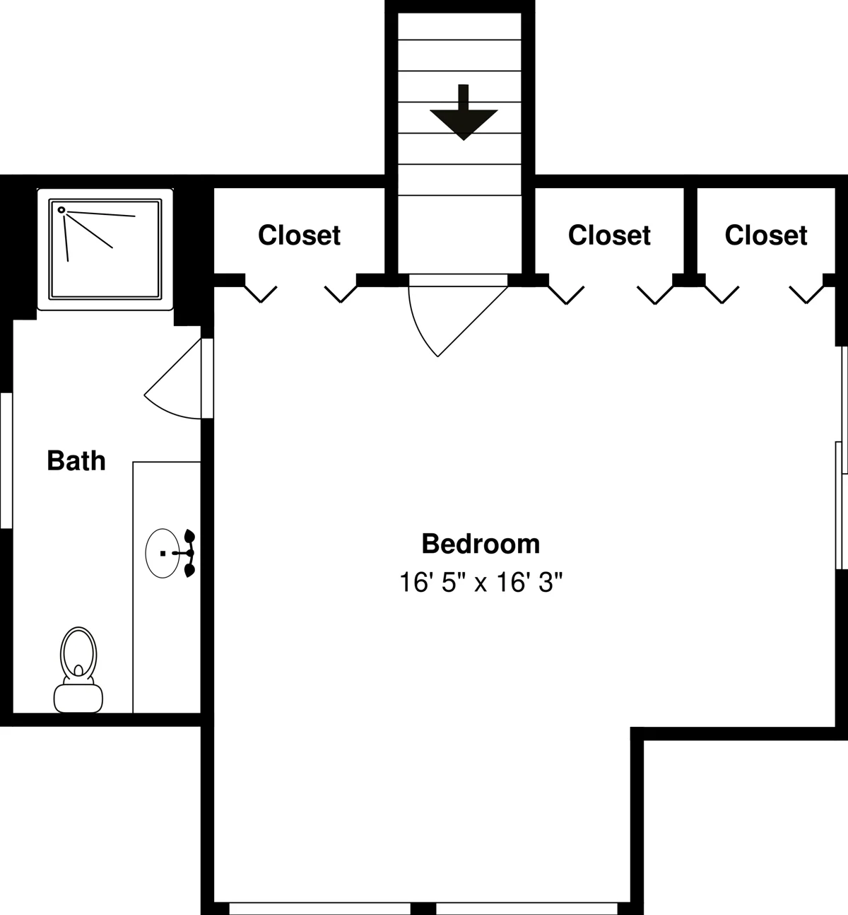 Bedroom 3 image 1