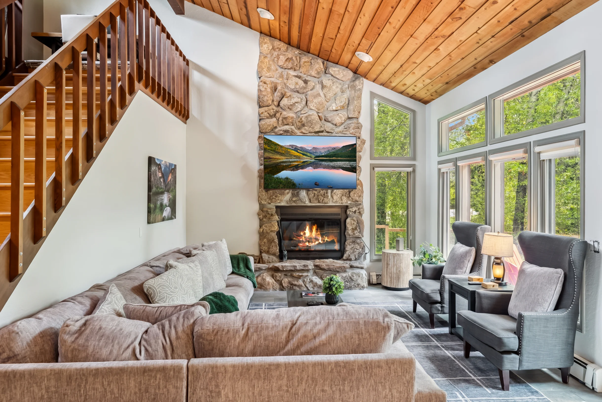 EagleVail Alpine Escape | Riverside Luxe W/ Spa #42