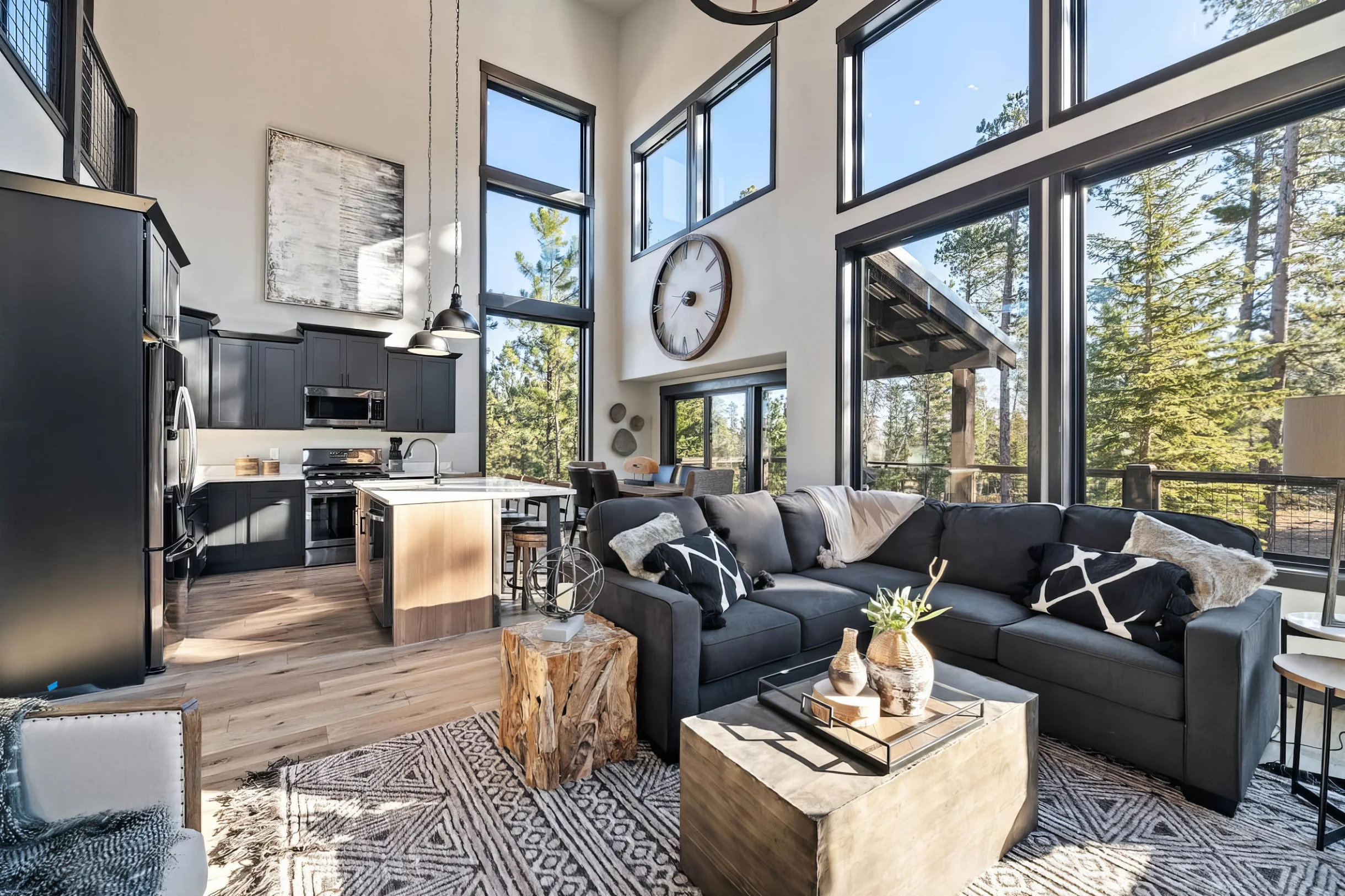 Huge Windows! Modern Powderhouse Pass Home #11