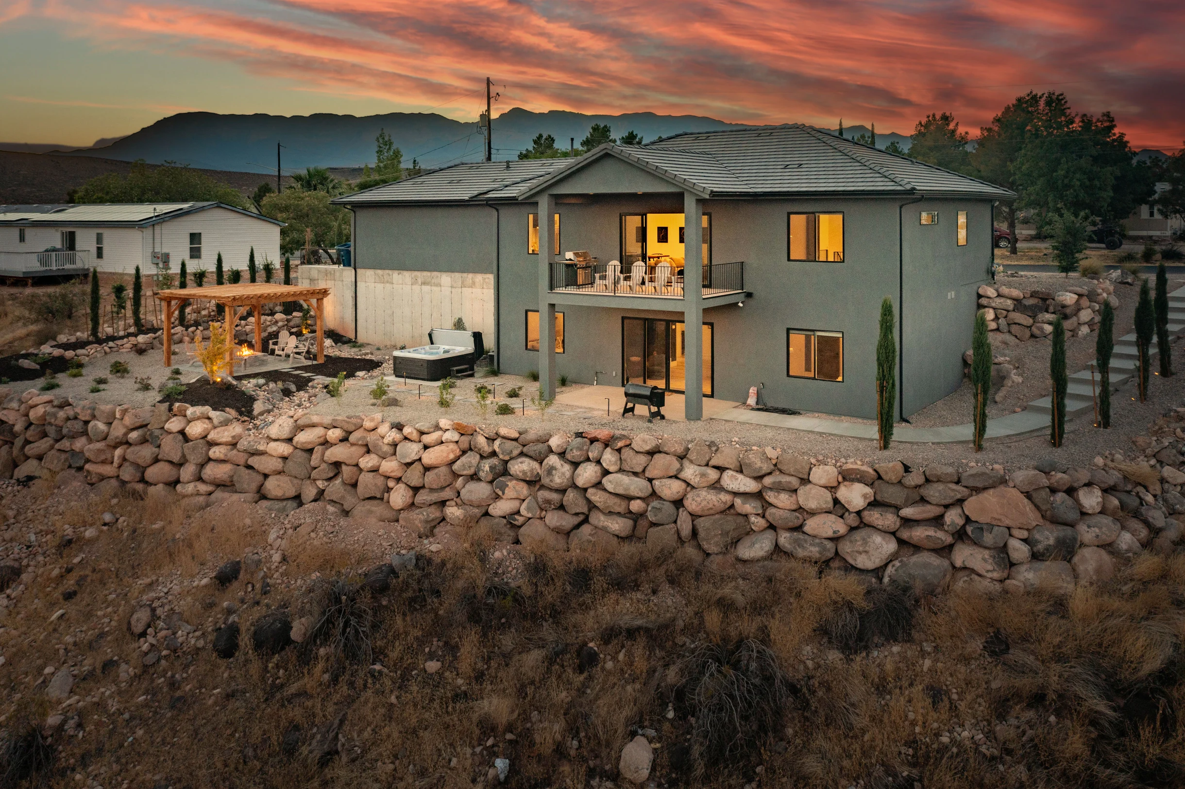 Cliffside Modern Villa - Lower Level #44