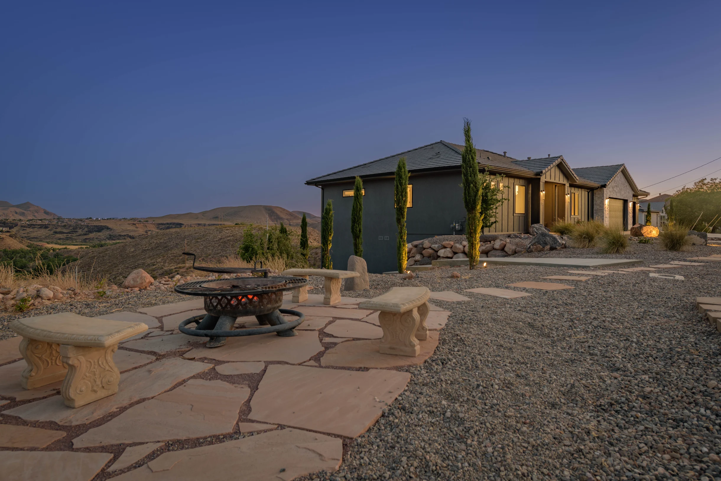 Cliffside Modern Villa - Lower Level #47
