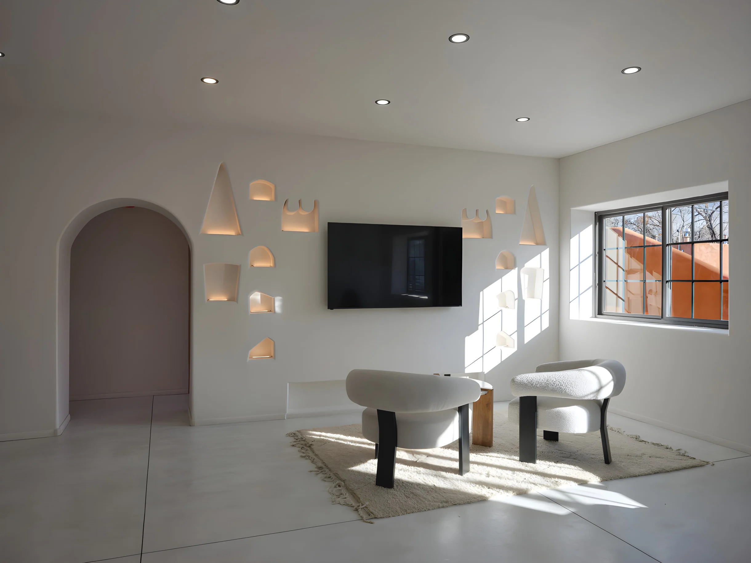 The Nicho House: Ultra-Modern Adobe - Near Plaza #38