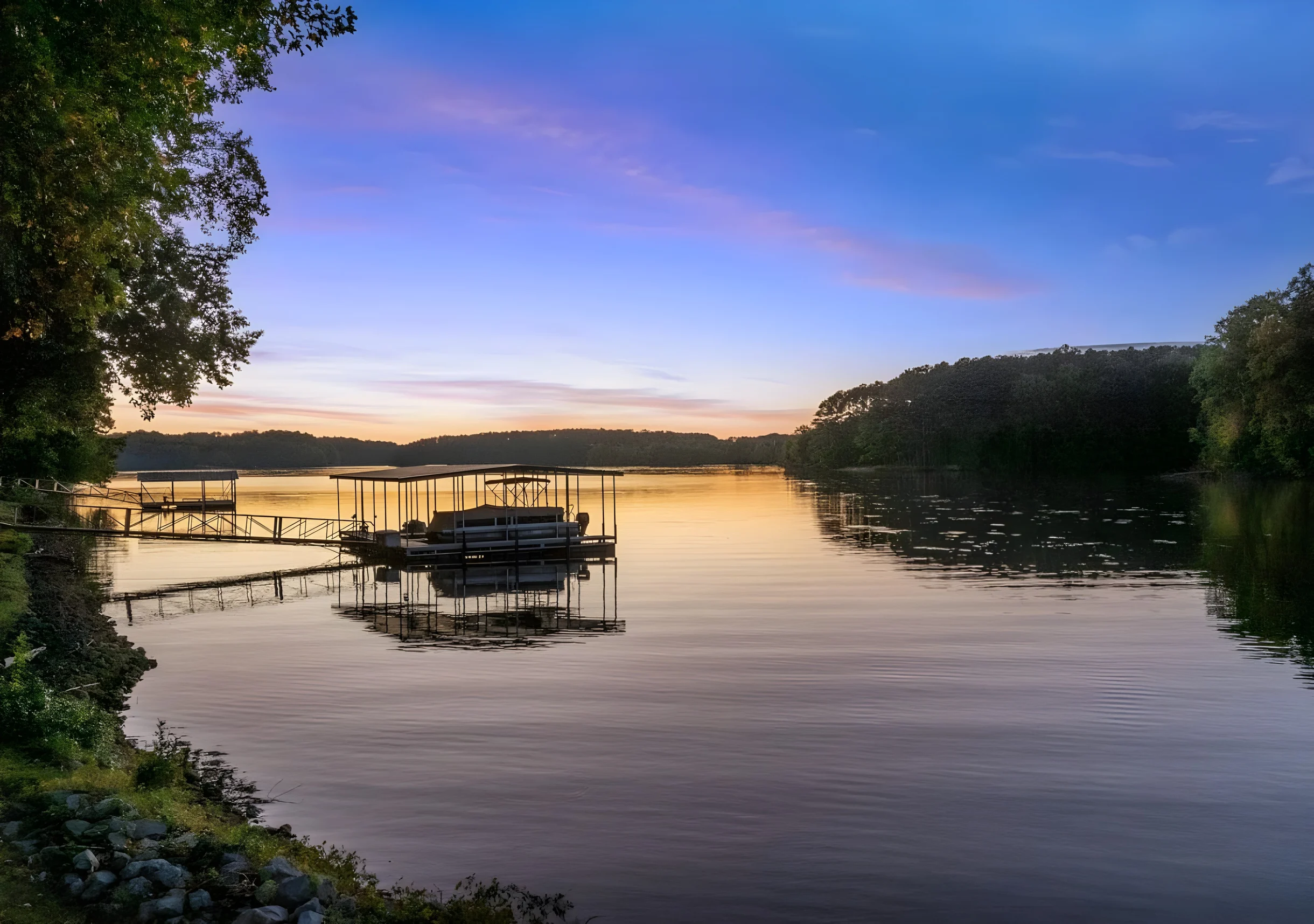 Shimmering Waters-*Rare Find* Best Lot with Dock and Views on Lake #35
