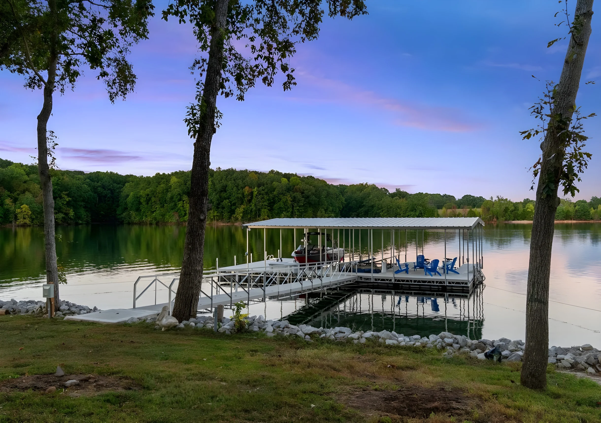 Shimmering Waters-*Rare Find* Best Lot with Dock and Views on Lake #46