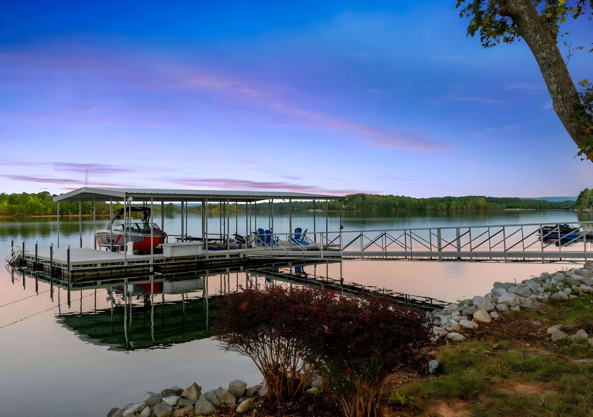 Shimmering Waters-*Rare Find* Best Lot with Dock and Views on Lake #41