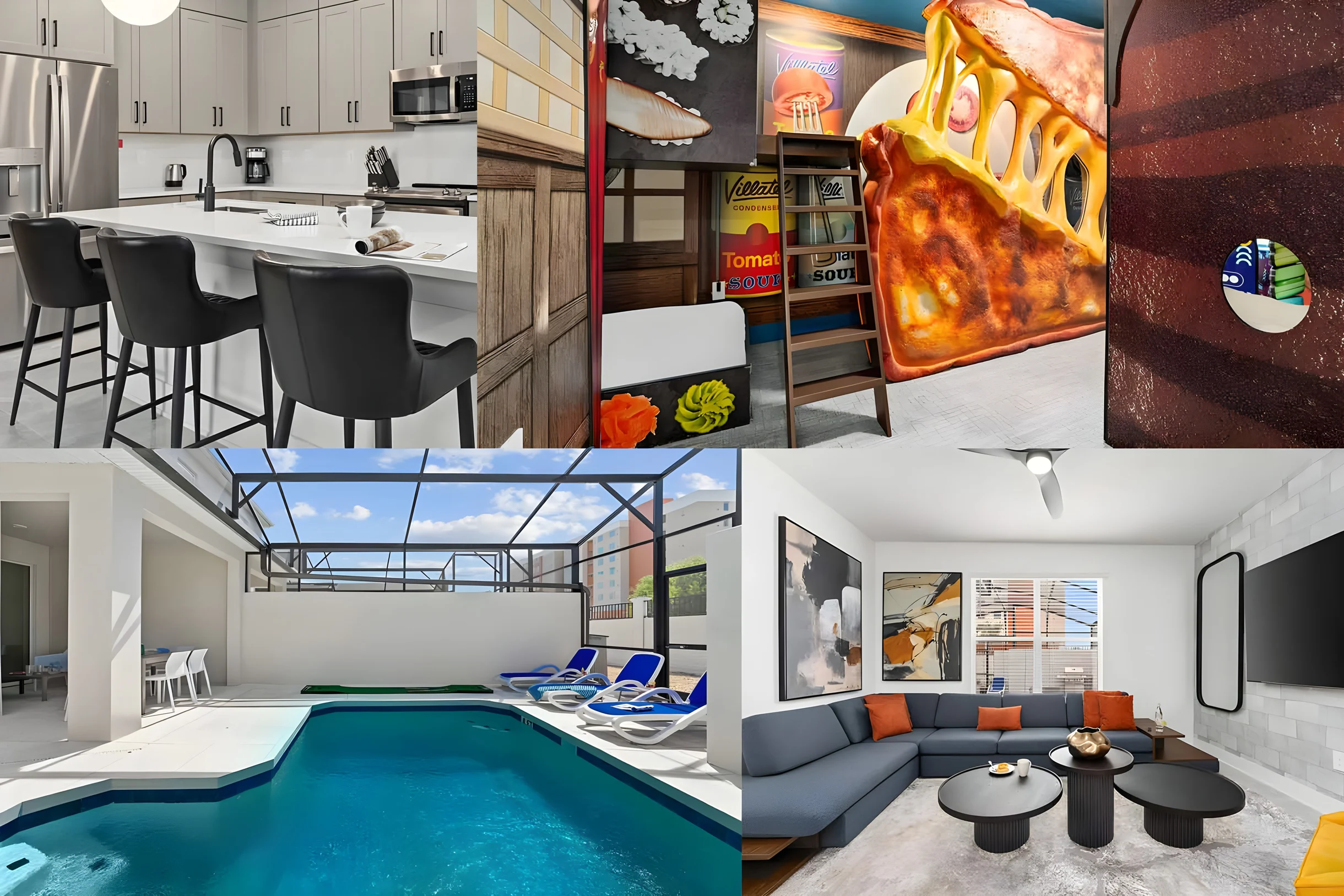 Wander Orlando Palms Blue