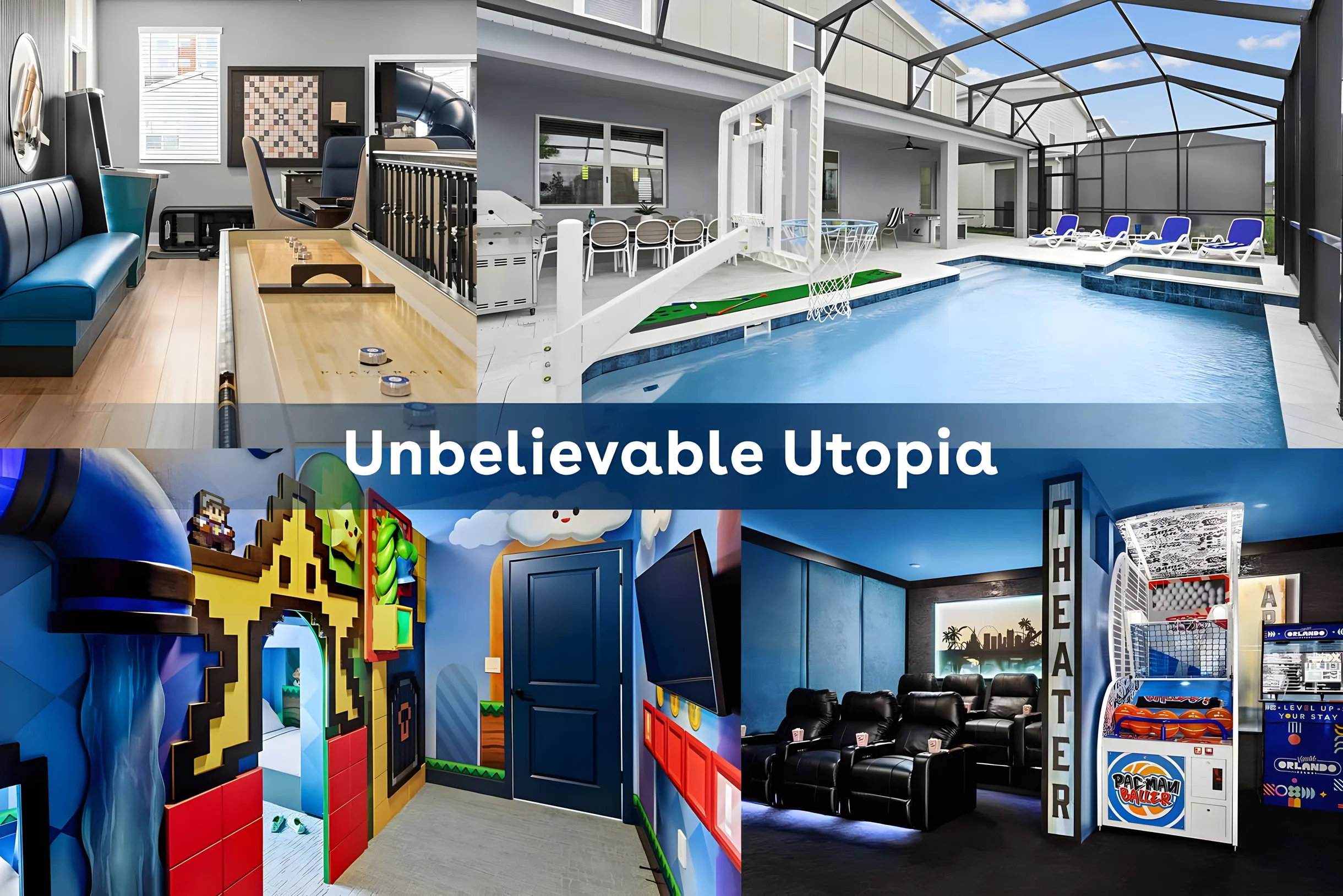 VOR5439CD: 9 Bed, Marine Magic, Gamer's Paradise, Theater #8