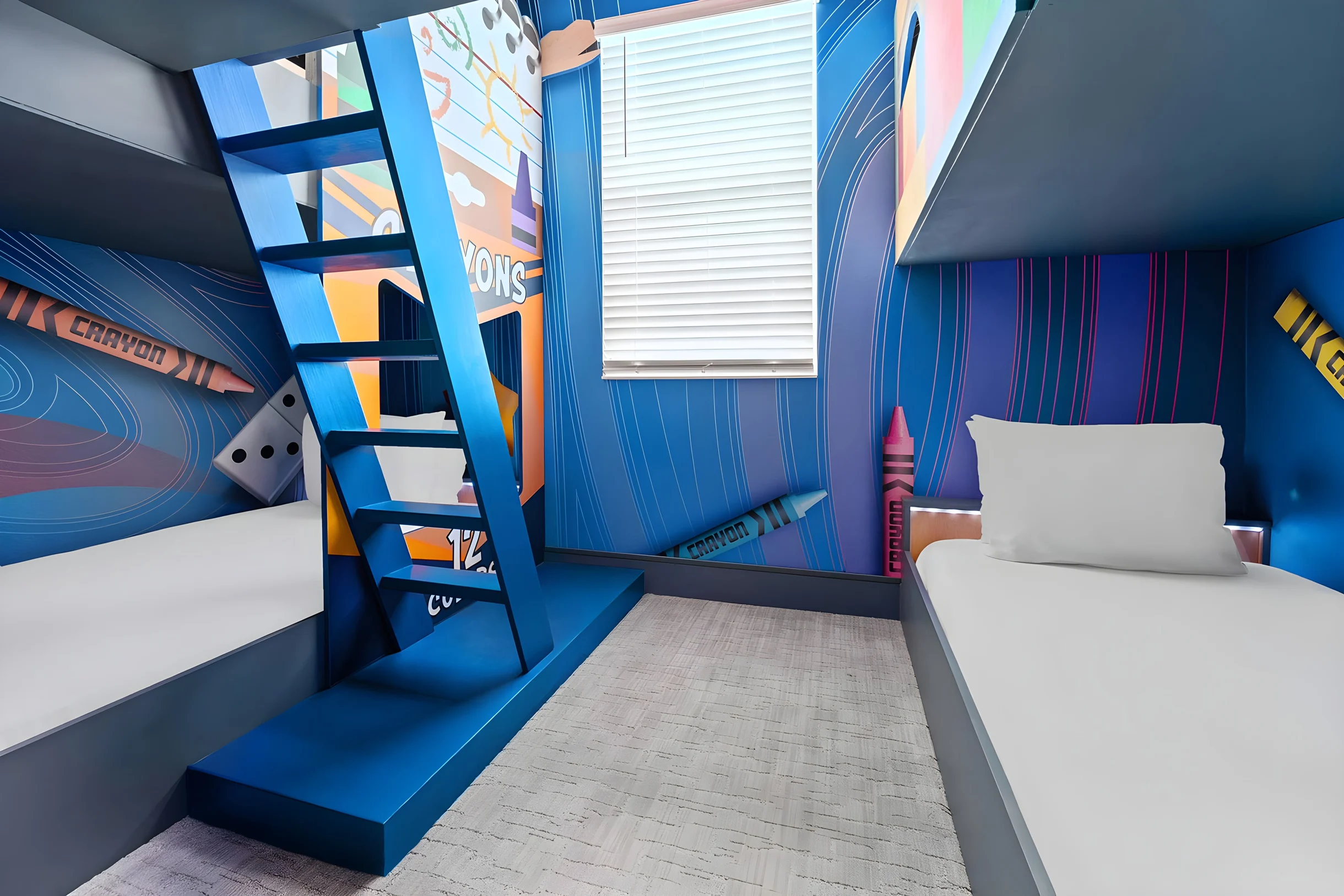 VOR5587AA:  9 Bed, Wizarding Wonderland, Toy Box, Theater #55