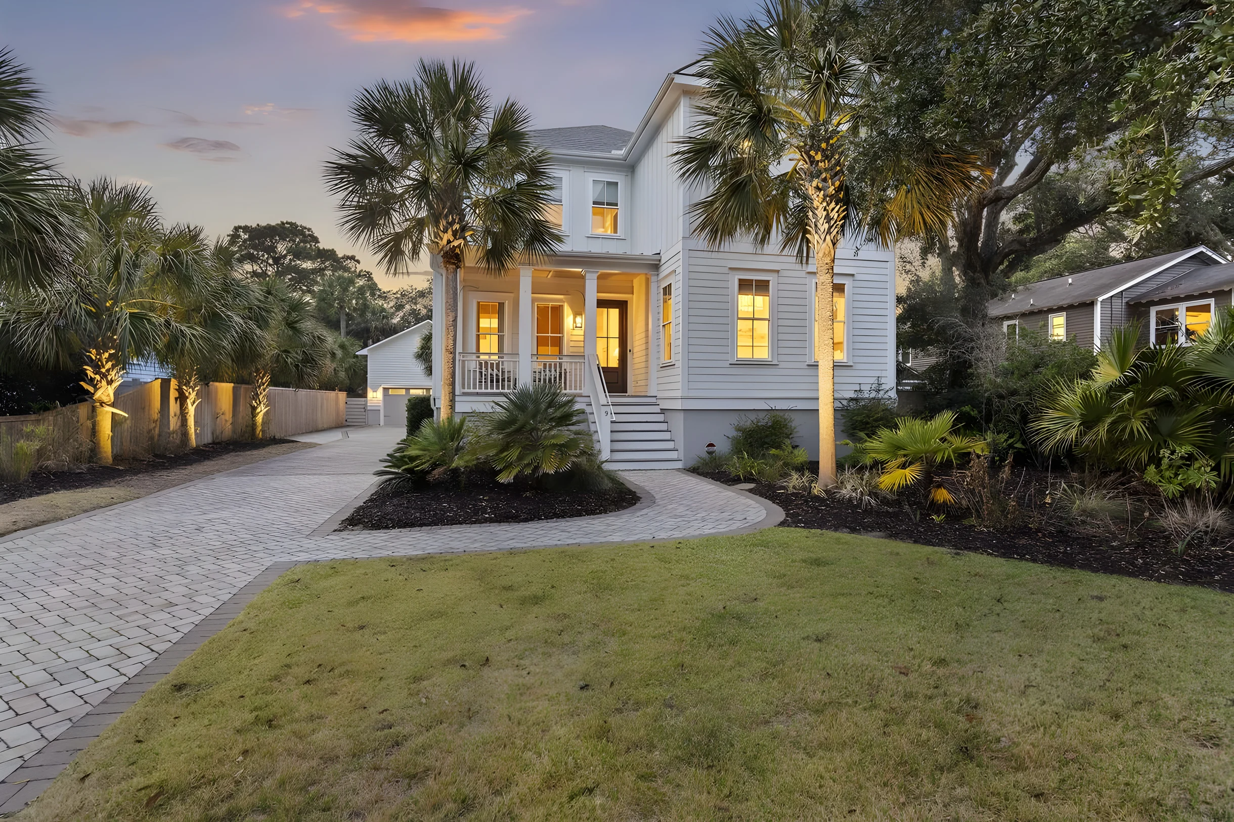 Wander Palms Marsh Glow #2