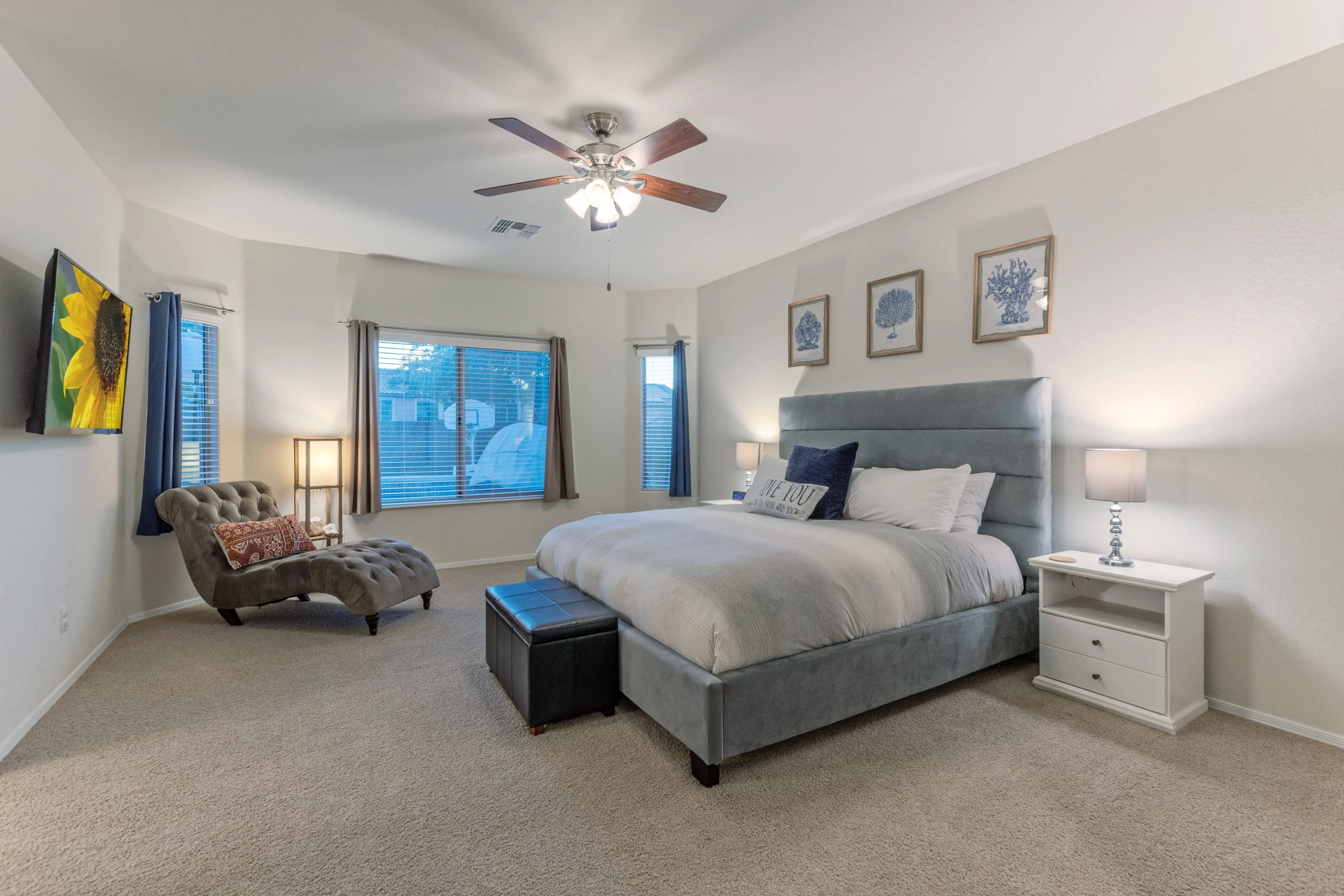 Vacation rental bedroom