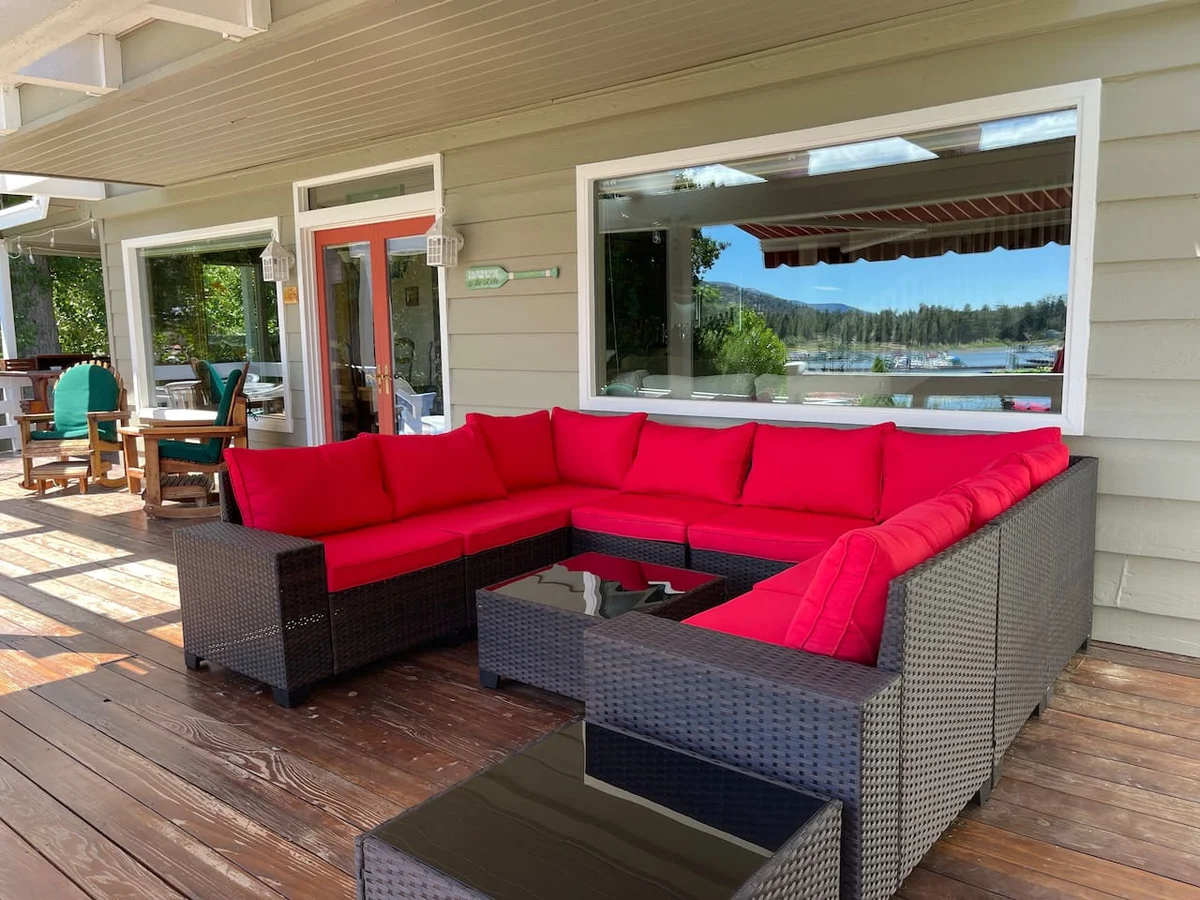 4BR Lakefront Vibes Getaway | Dock, Spa & Games #102