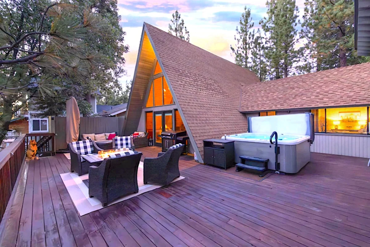 Treehouse Cottage A-Frame + Games + Spa + BBQ #4