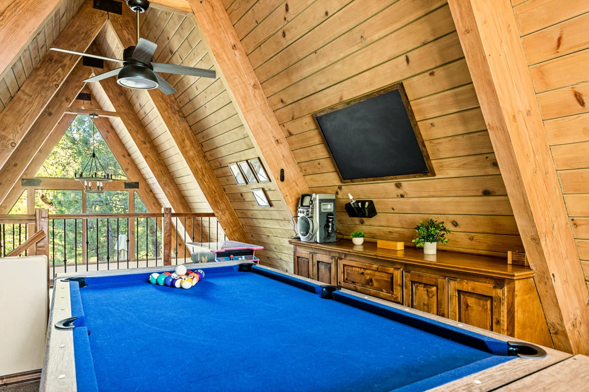 Treehouse Cottage A-Frame + Games + Spa + BBQ #57